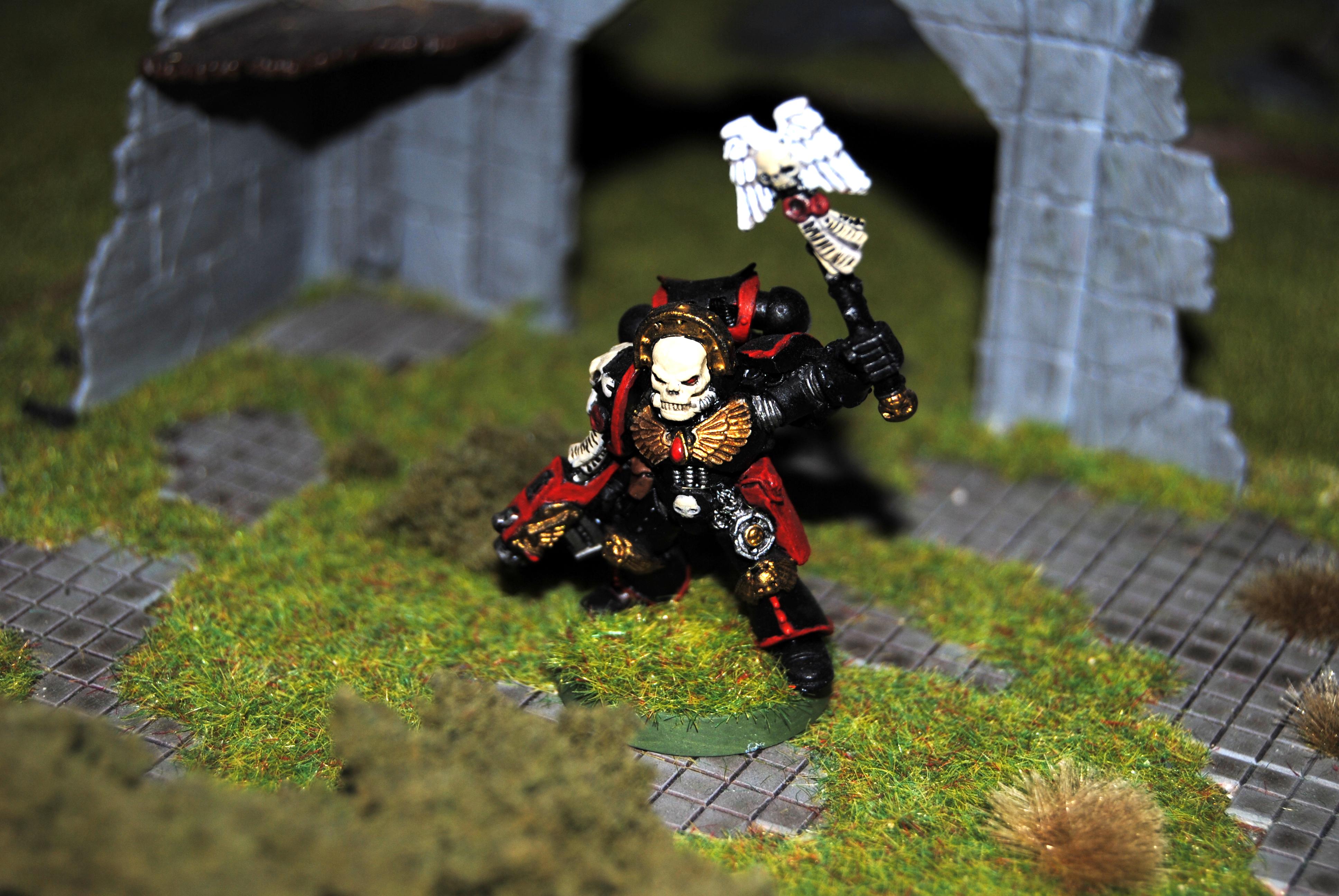 Blood Angels, Chaplain, Crozius Arcanum, Death Company, Skull