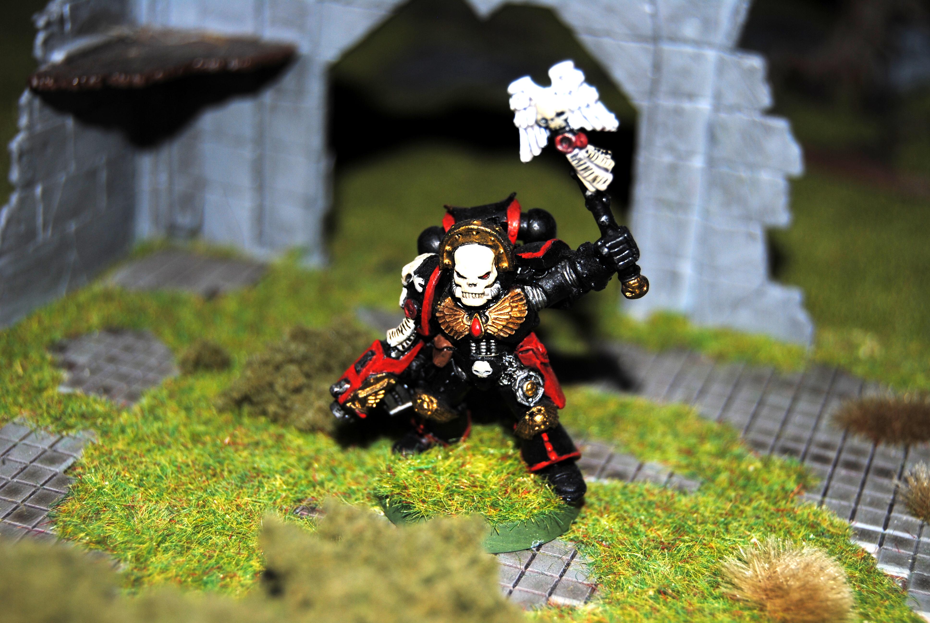 Blood Angels, Chaplain, Crozius Arcanum, Death Company, Skull
