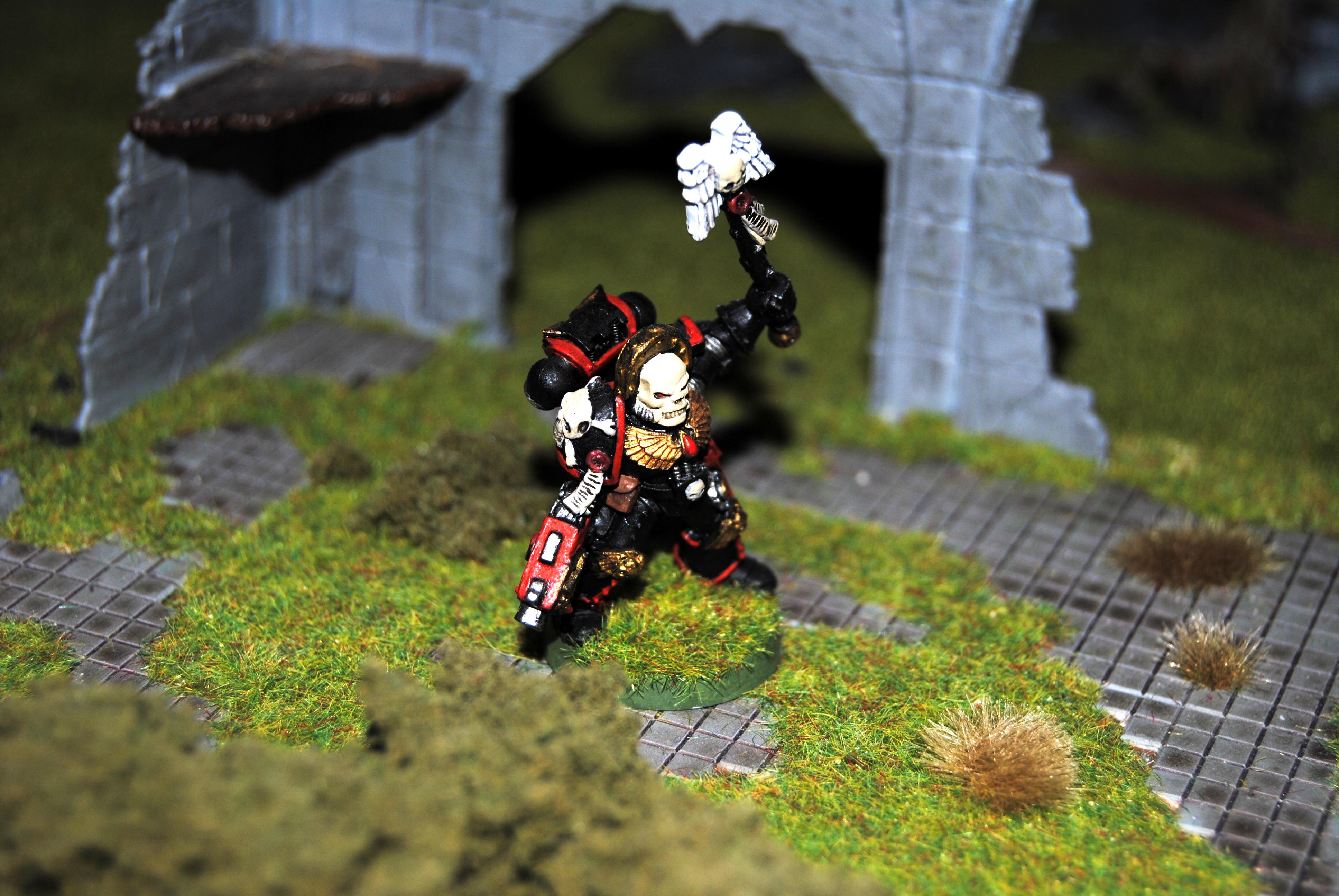 Blood Angels, Chaplain, Crozius Arcanum, Death Company, Skull