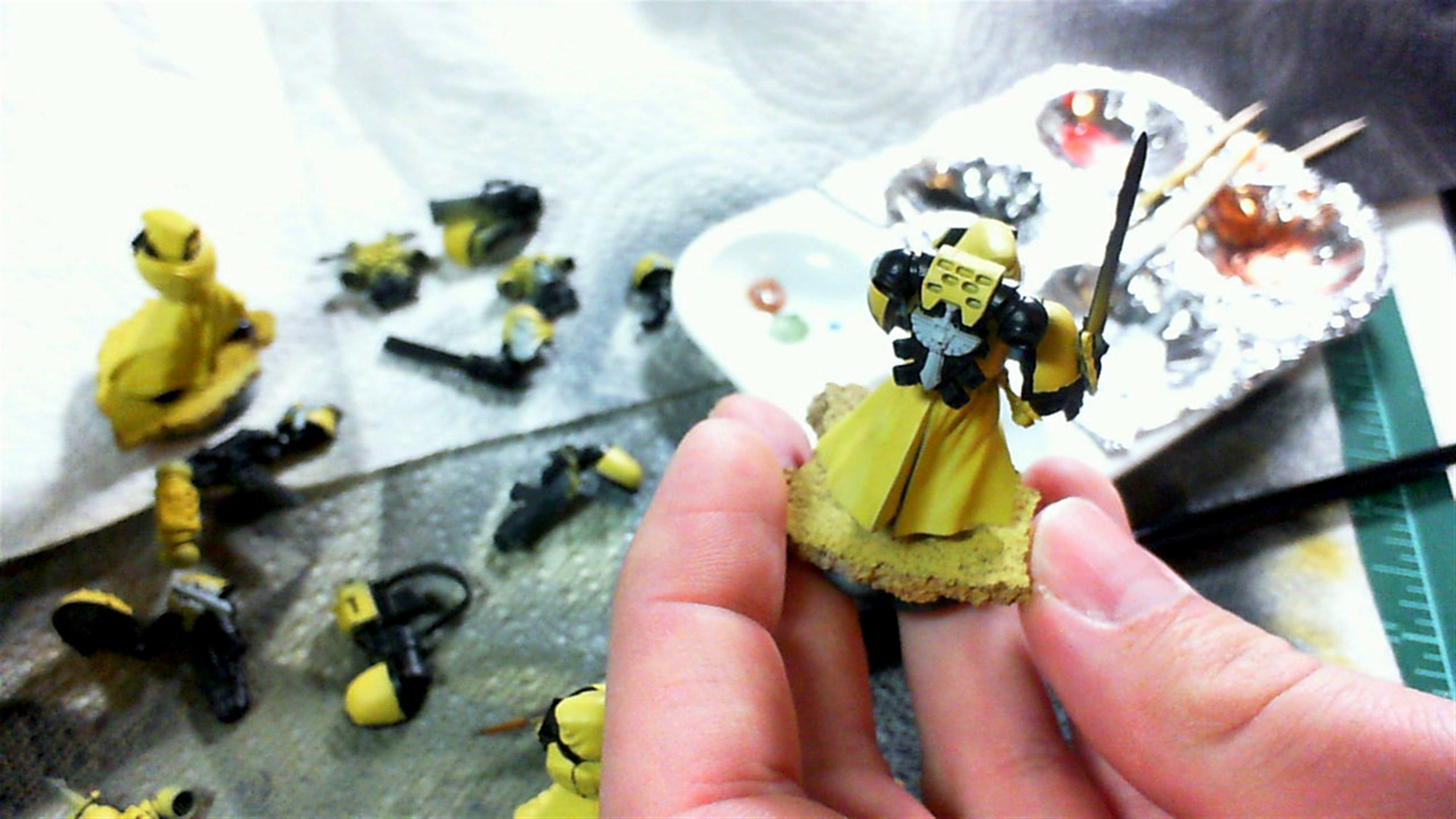 Dark Angels, Robed Veterans, Robes, Space Marines
