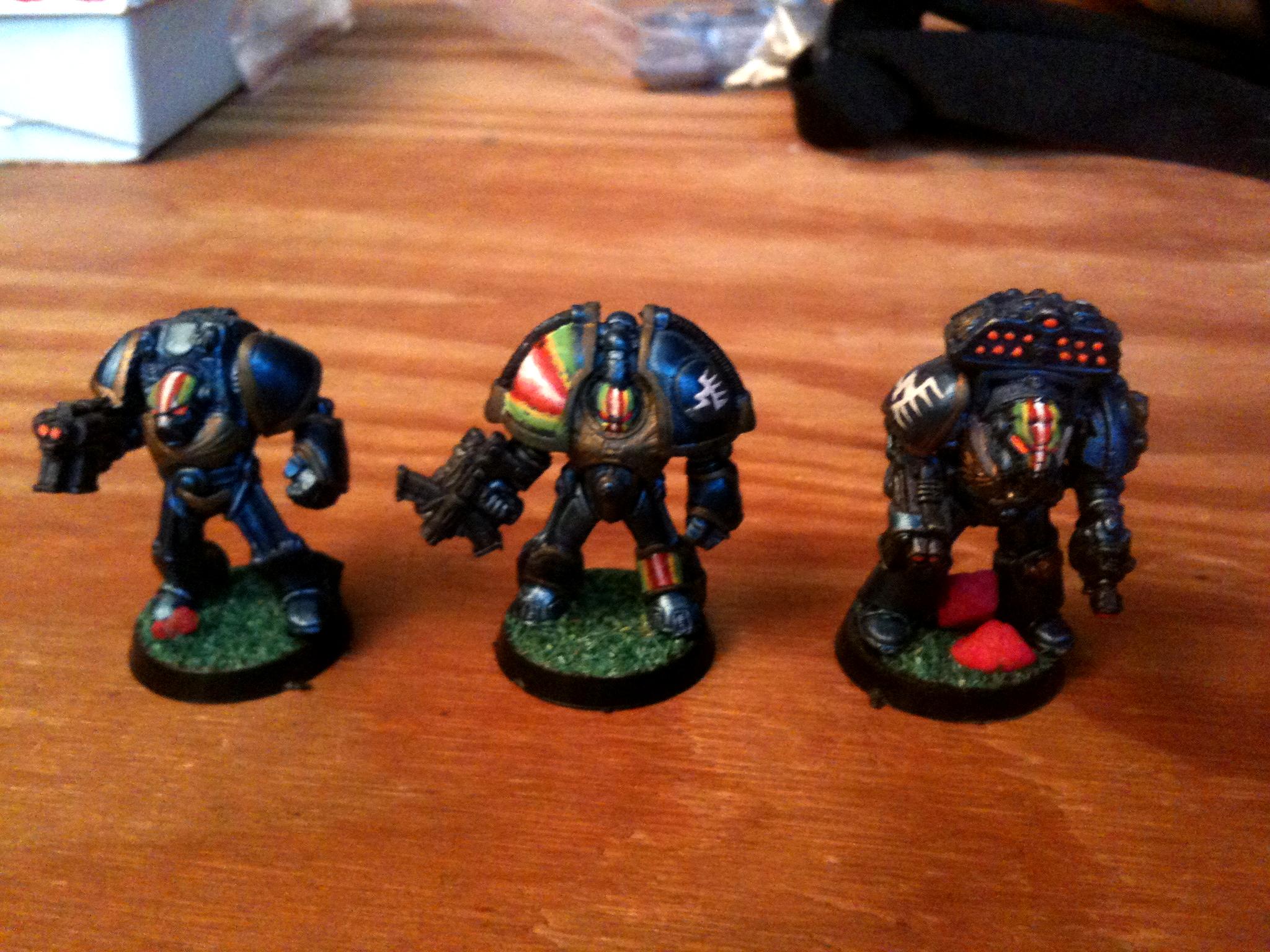 Rainbow Warriors, Rogue Trader, Space Marines, Terminator Armor