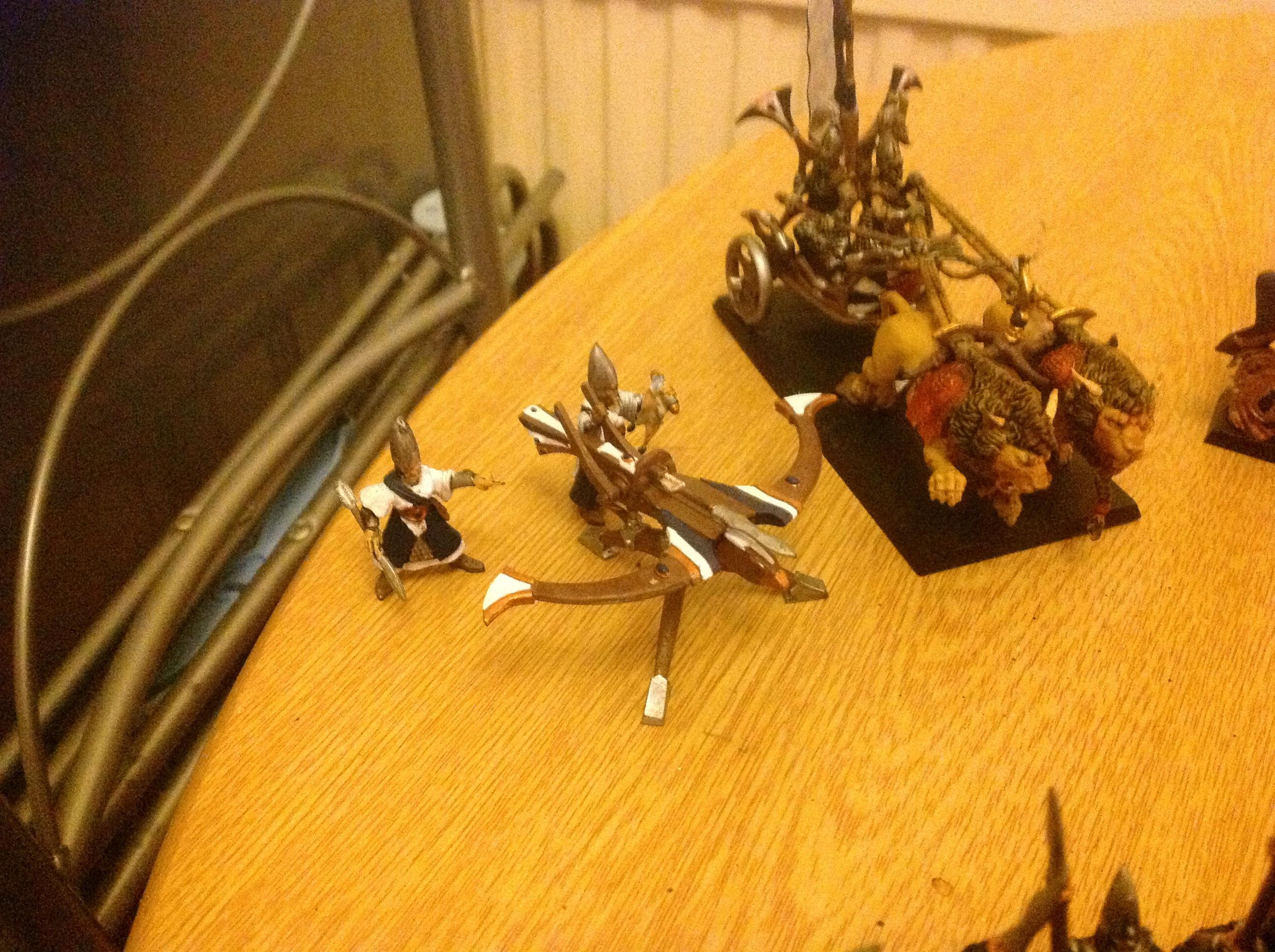 Warhammer Fantasy high Elf Bolt Thrower and Chariot