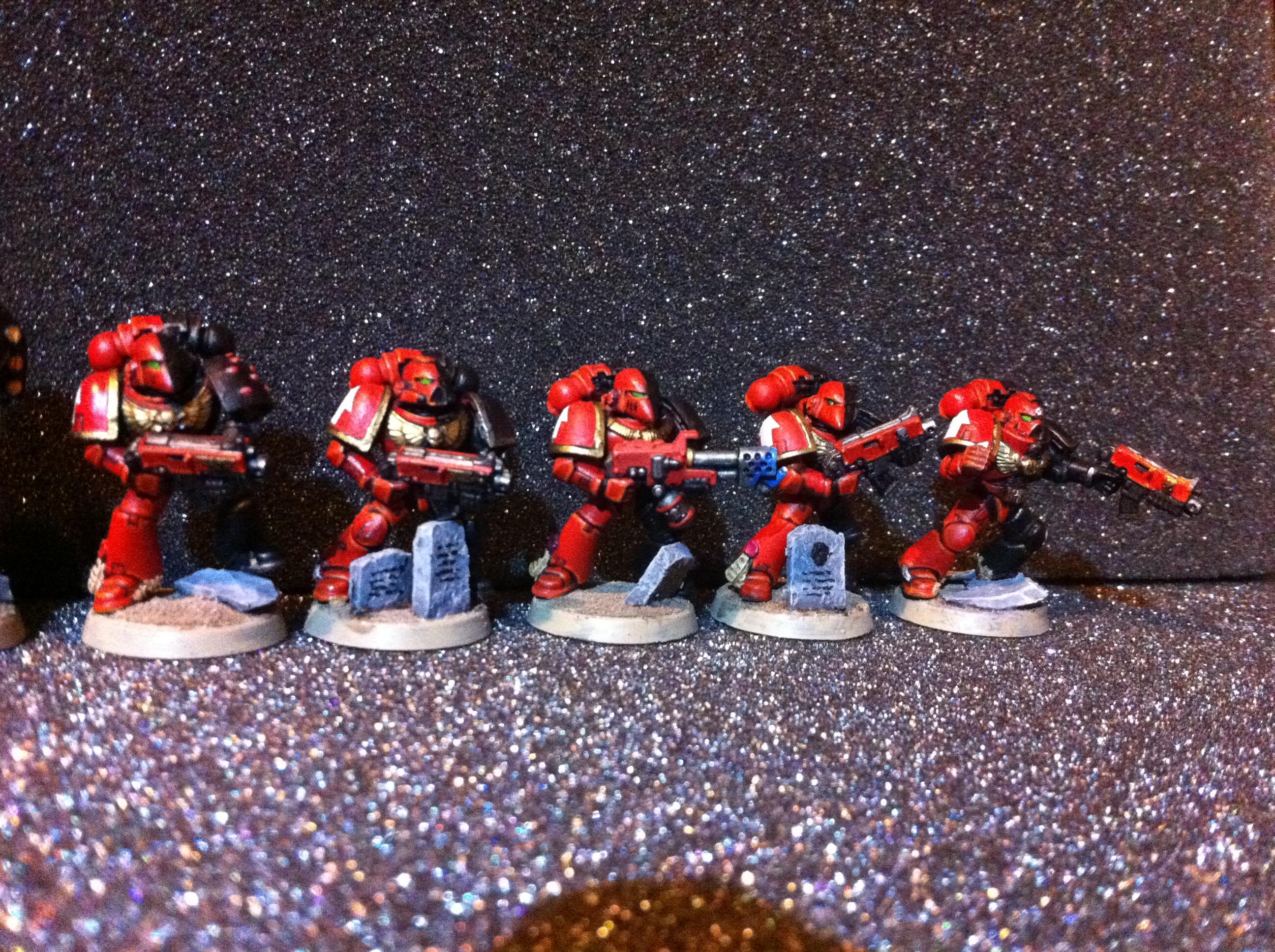 Blood Angels, Combat Squad, Desert, Grave, Lava, Mod, Sanguine, Space Marines, Warhammer 40,000