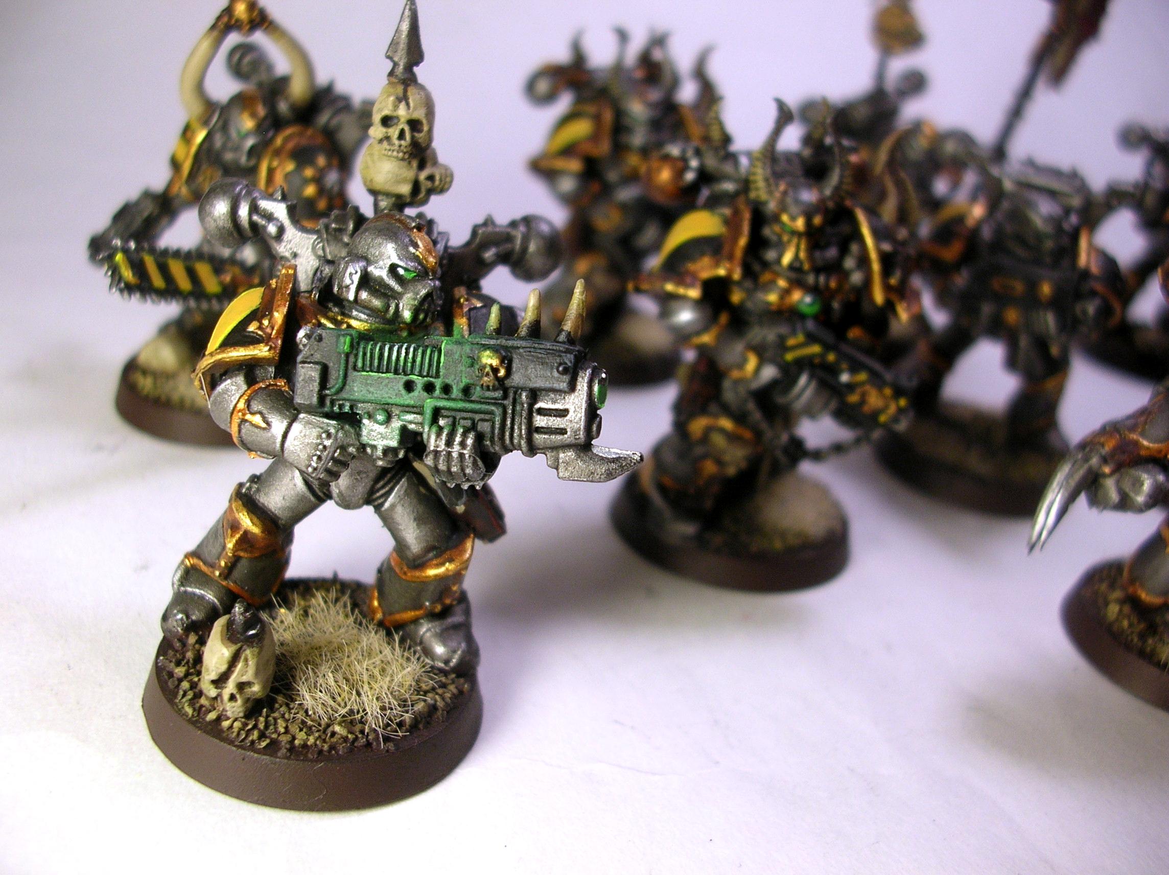 Chaos, Chaos Space Marines, Iron Warriors, Lighting, Object Source Lighting