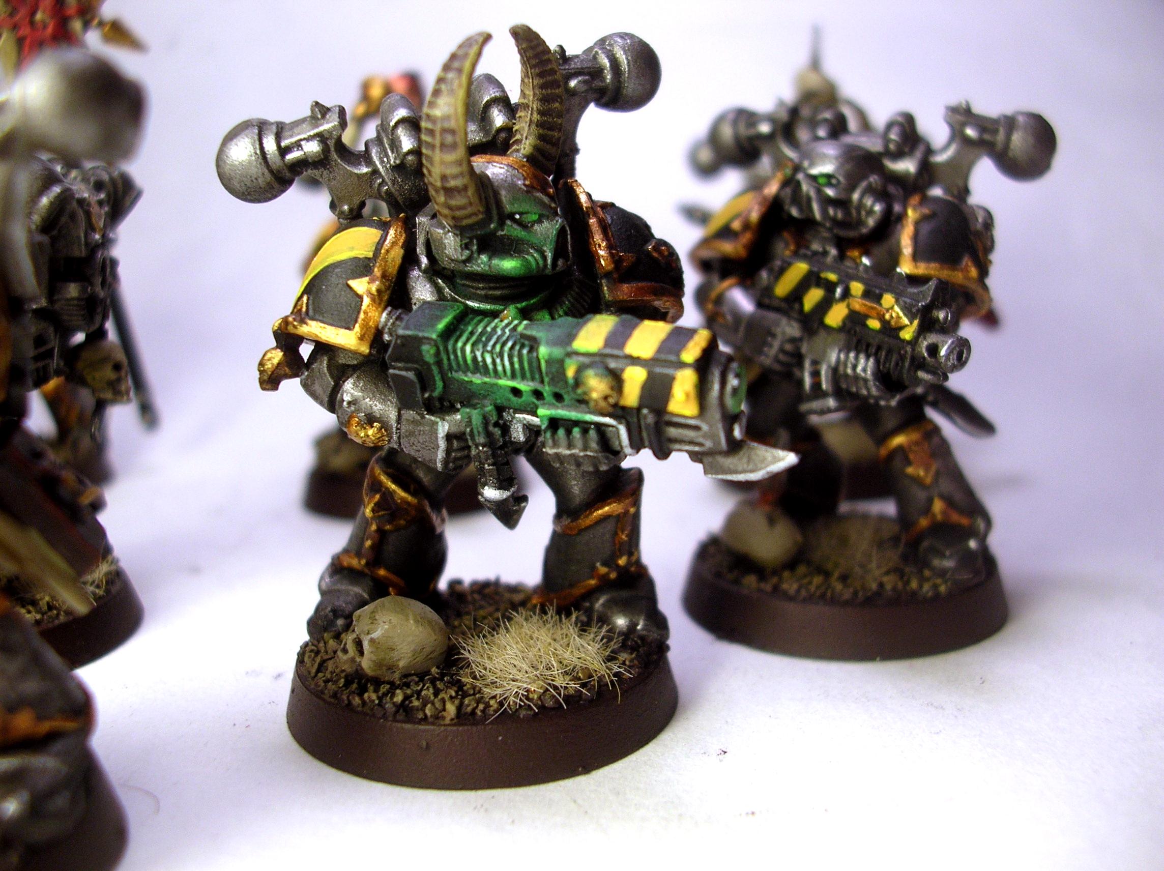 Chaos, Chaos Space Marines, Iron Warriors, Lighting, Object Source Lighting