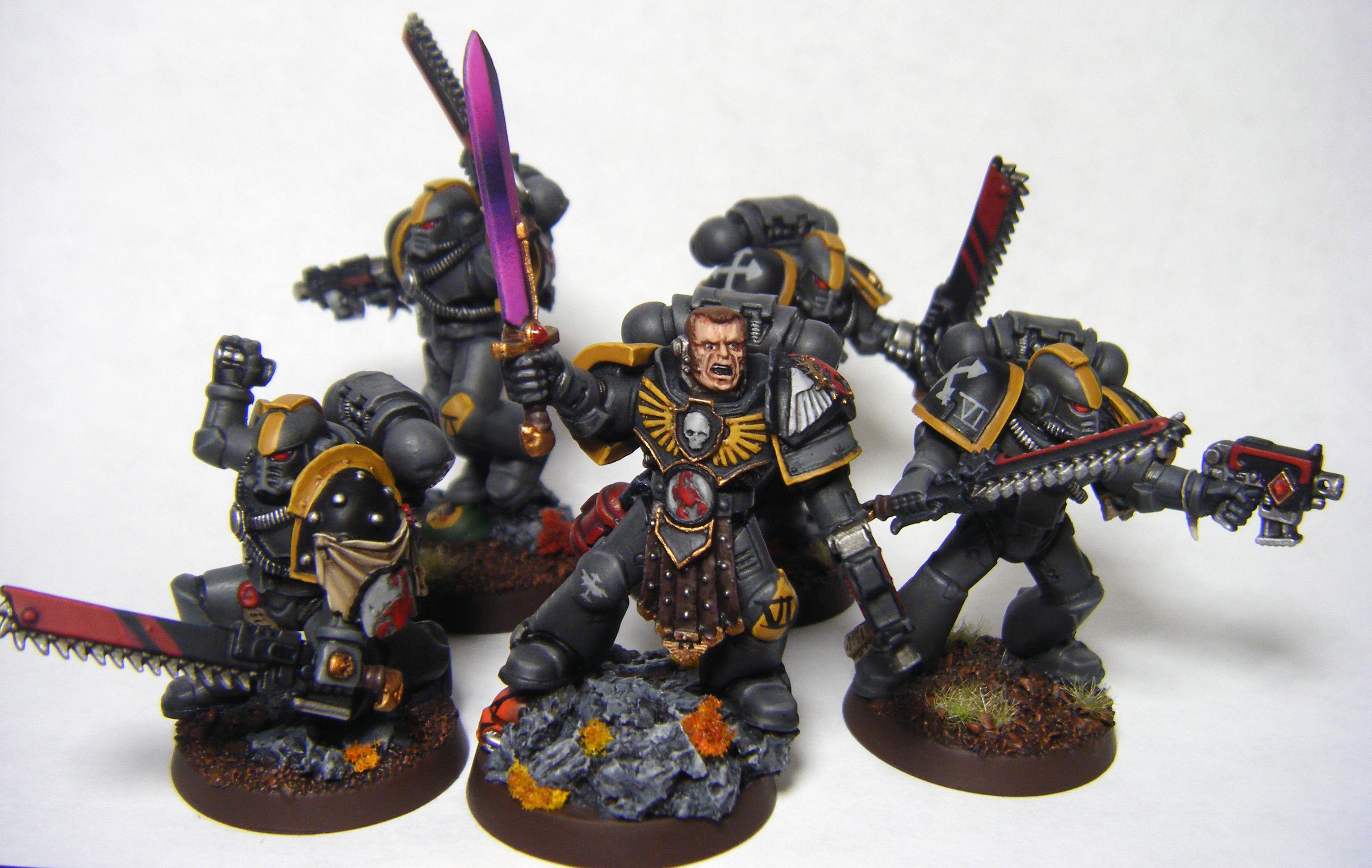 Assault Squad, Red Scorpions, Space Marines