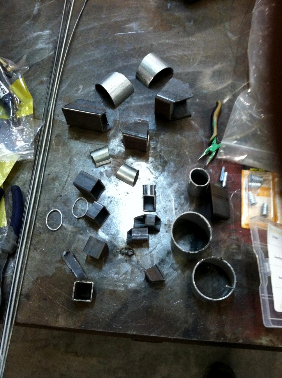 cut turret bases