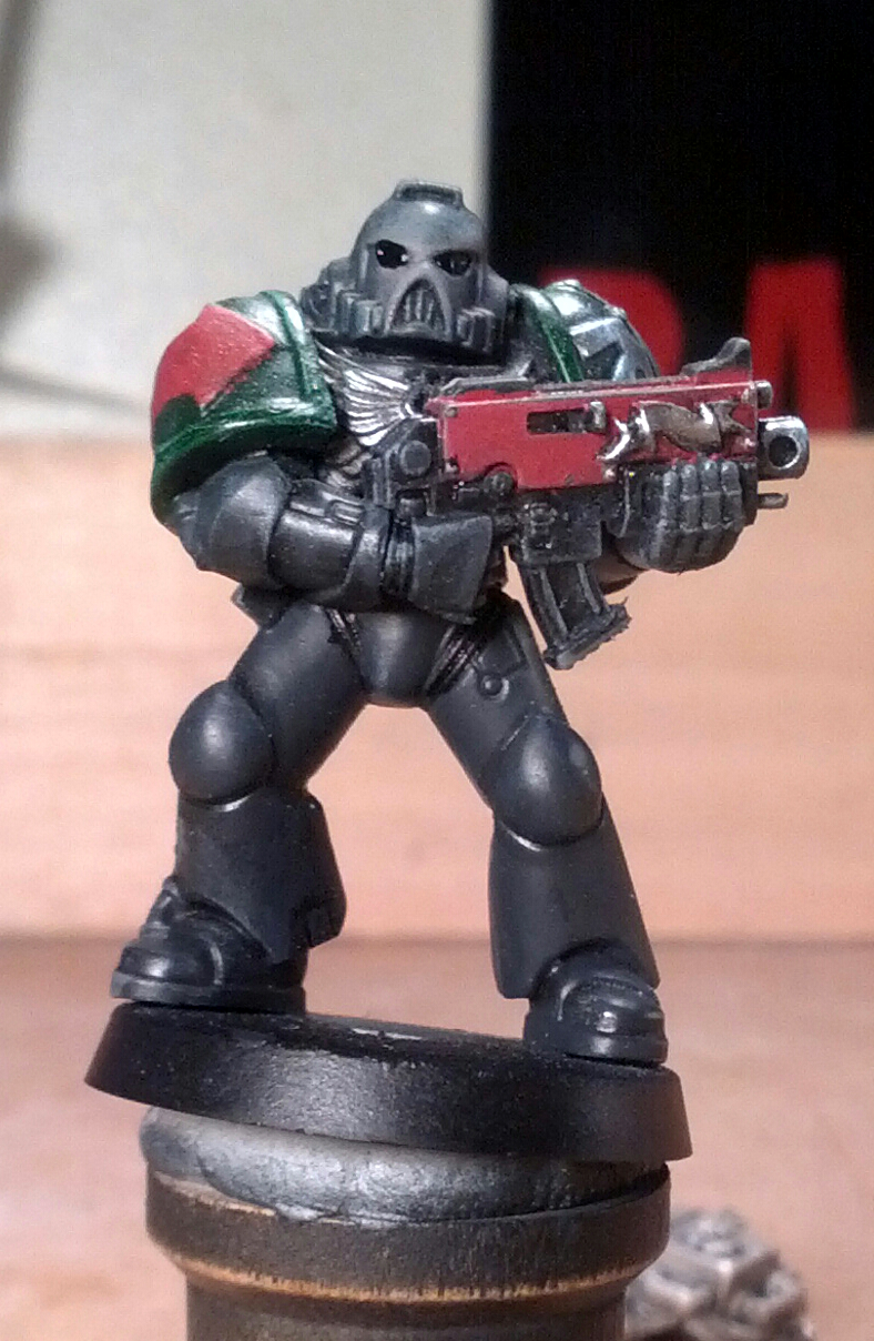 Dark Angel Space Marine WIP