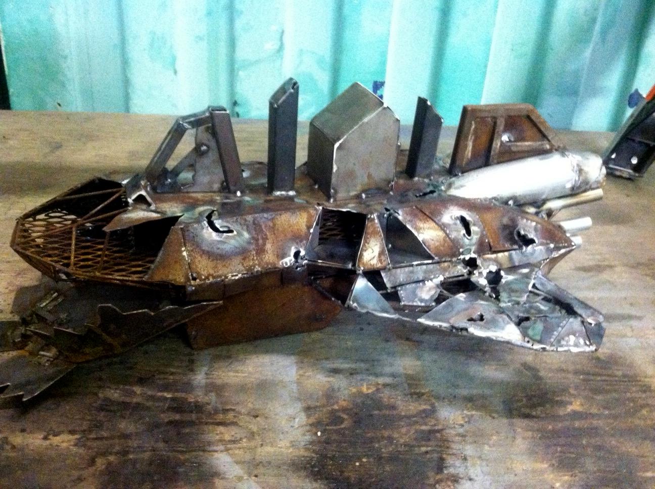 Debris, Homemade, Metal, Ship
