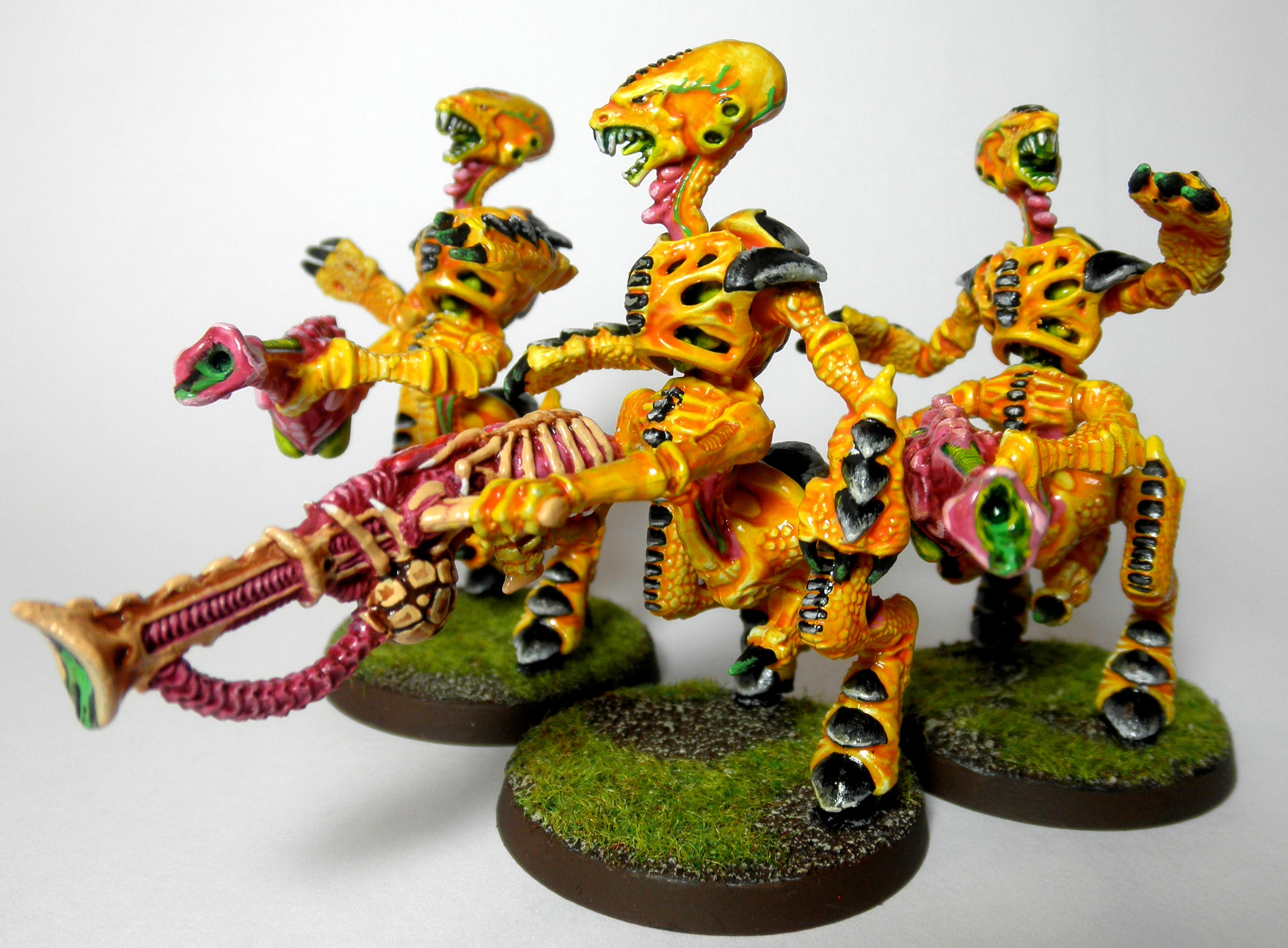 1st, 2nd, Barbed Strangler, Bright, Conversion, Deathspitter, Out Of Production, Rouge, Rouge Trader, Tyranids, Warriors, Yellow