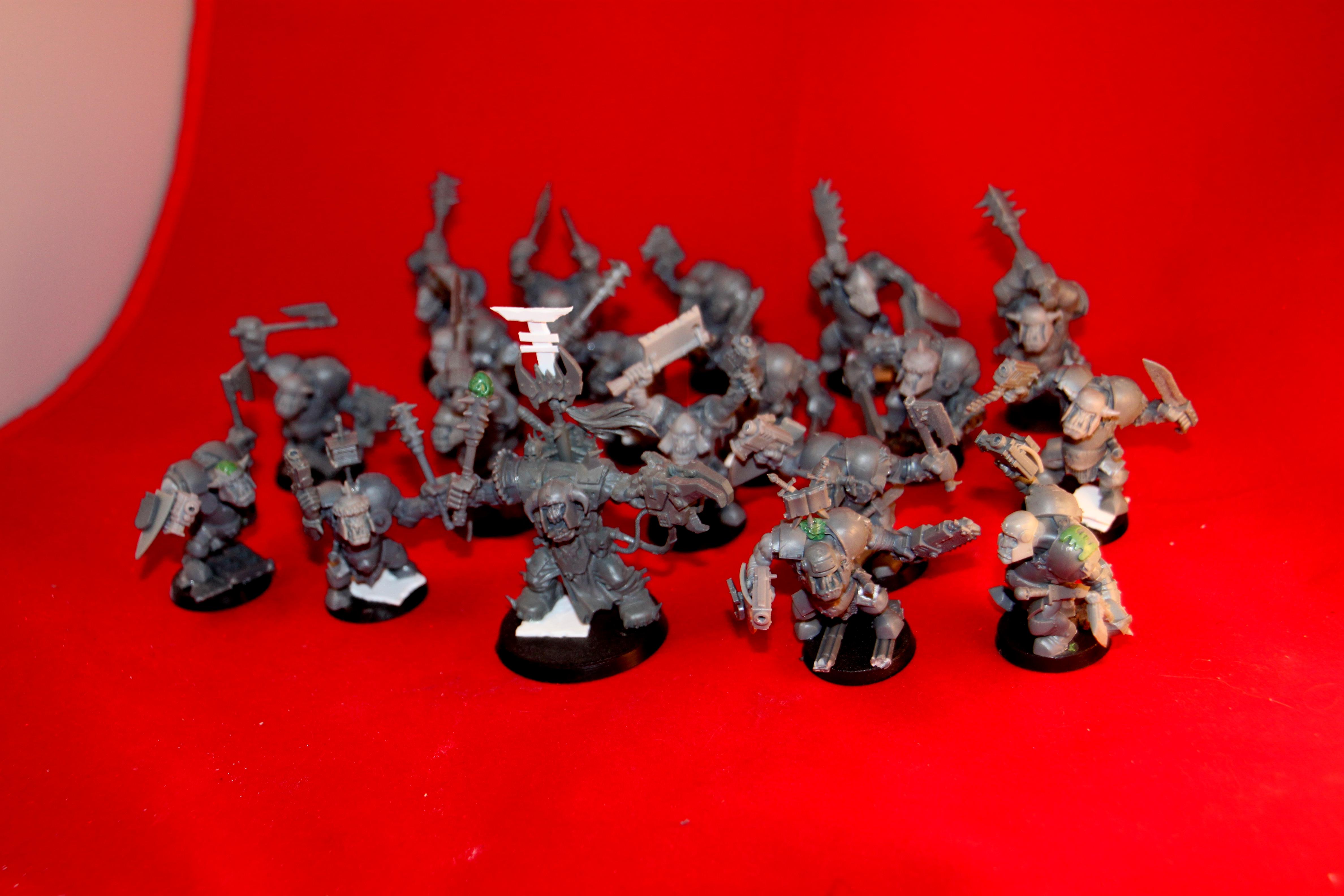 Ard Boyz, Kitbash, Orks, Orkuisition, Work In Progress