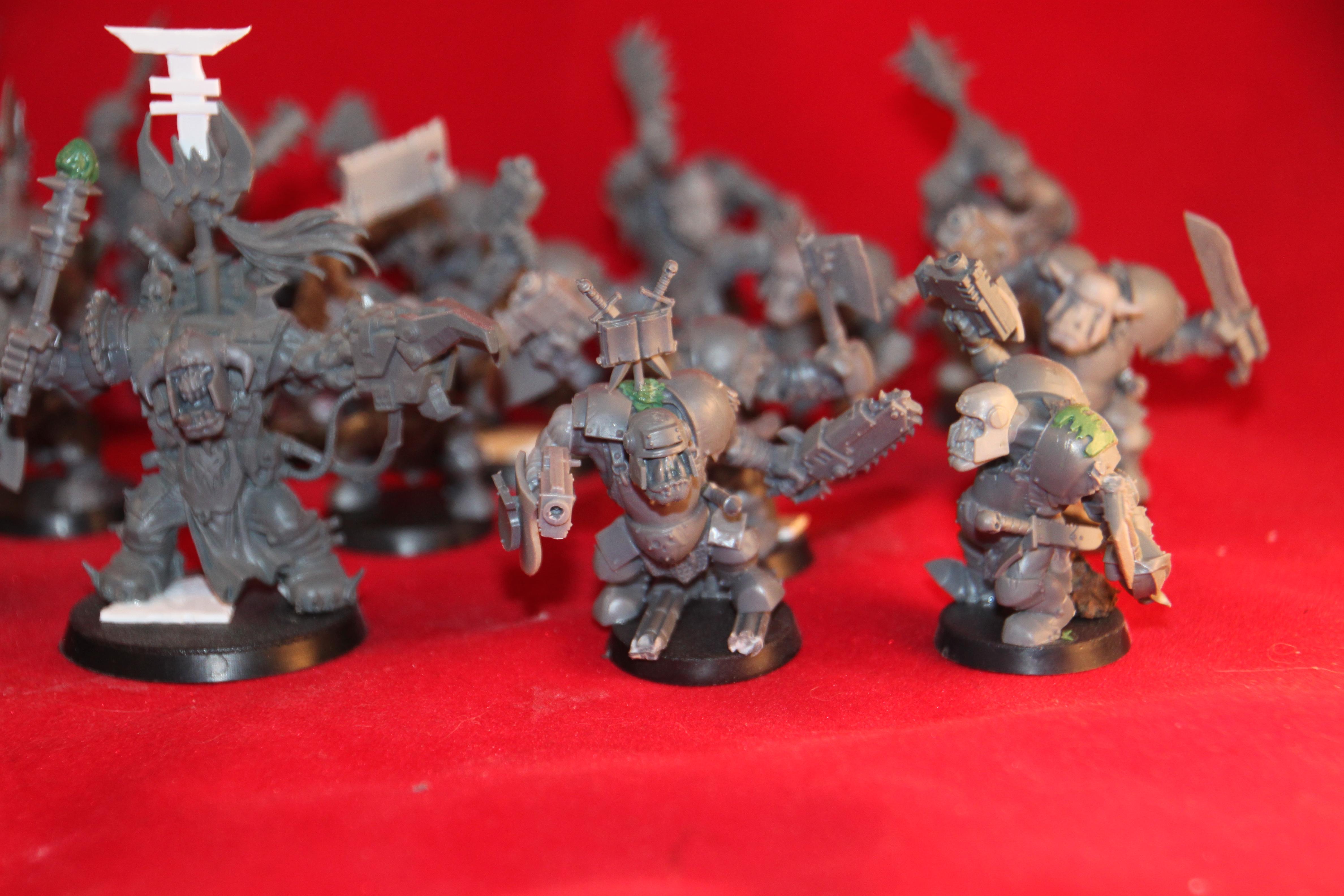 Ard Boyz, Kitbash, Orks, Orkuisition, Work In Progress