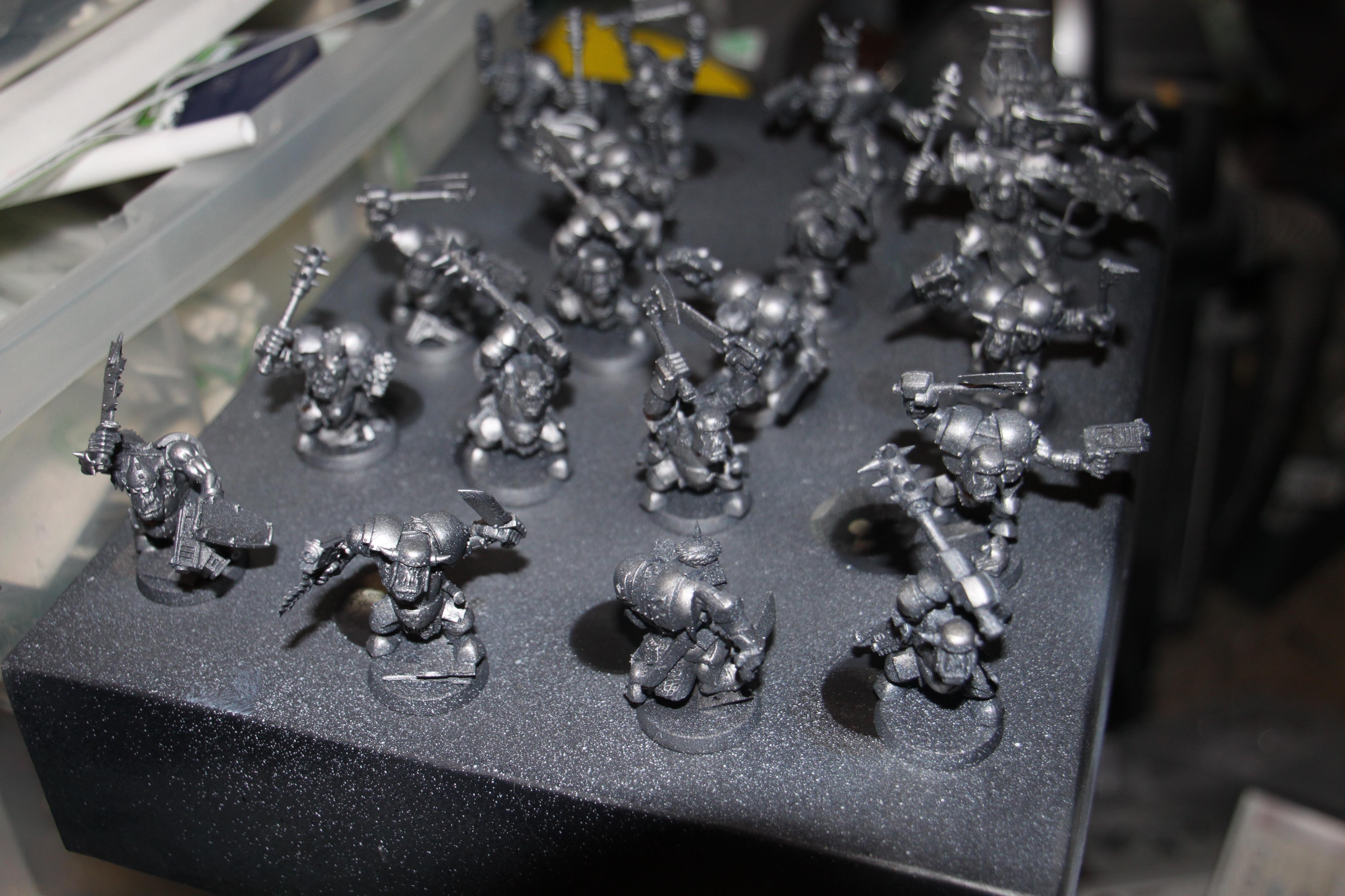 Ard Boyz, Kitbash, Orks, Orkuisition, Work In Progress