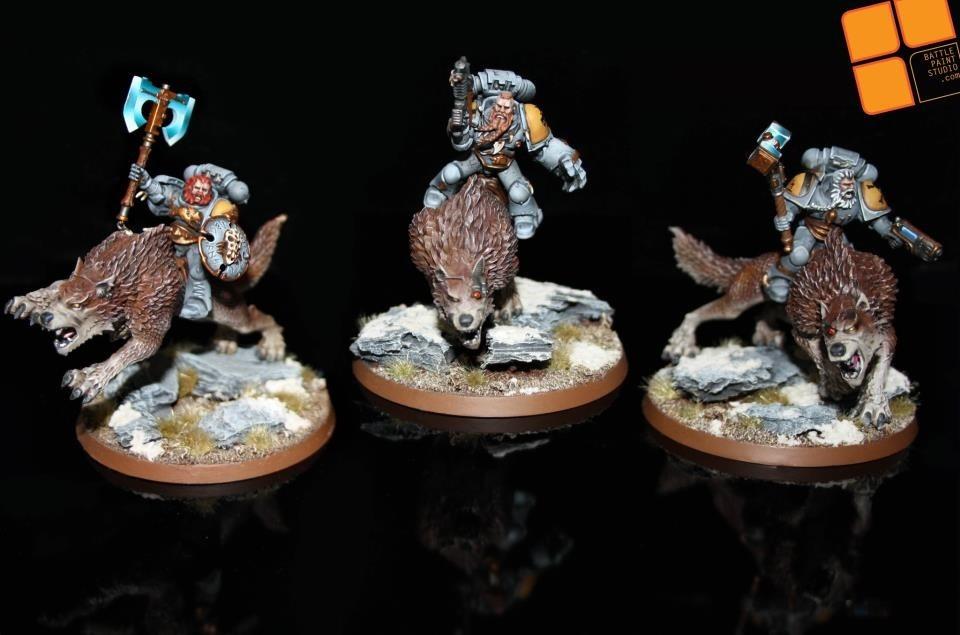 Space wolf thunderwolf cavalry