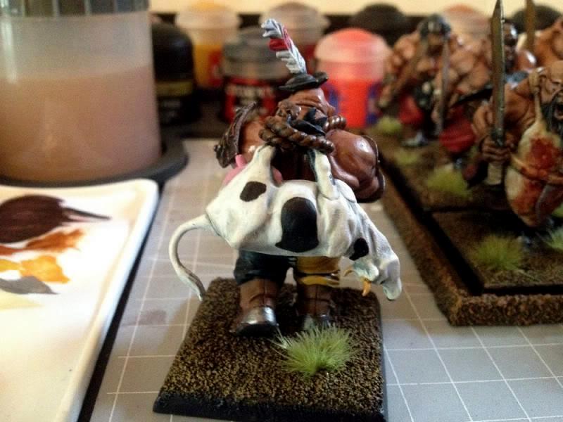 Ogre with Cow