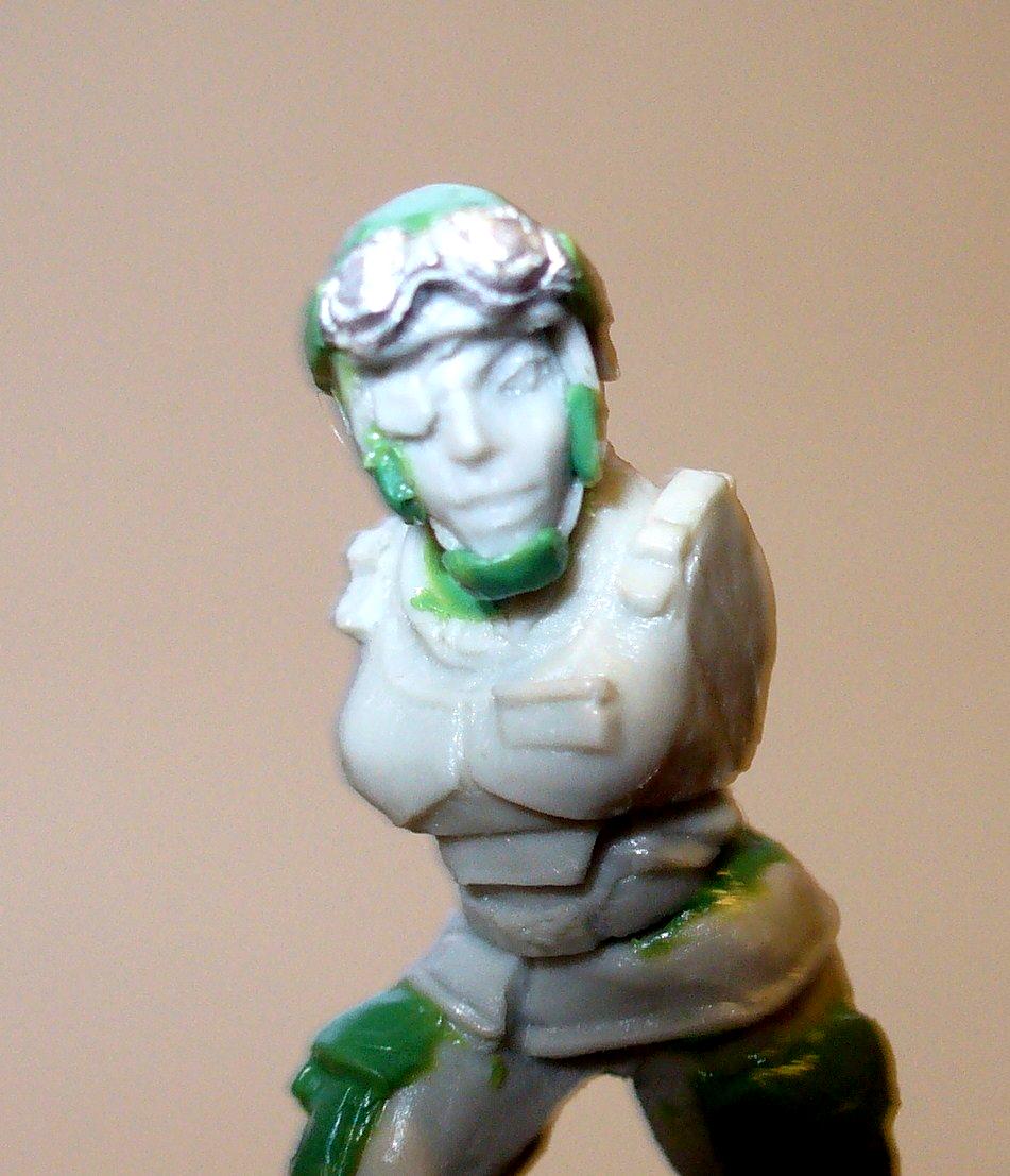 AB sergeant close up