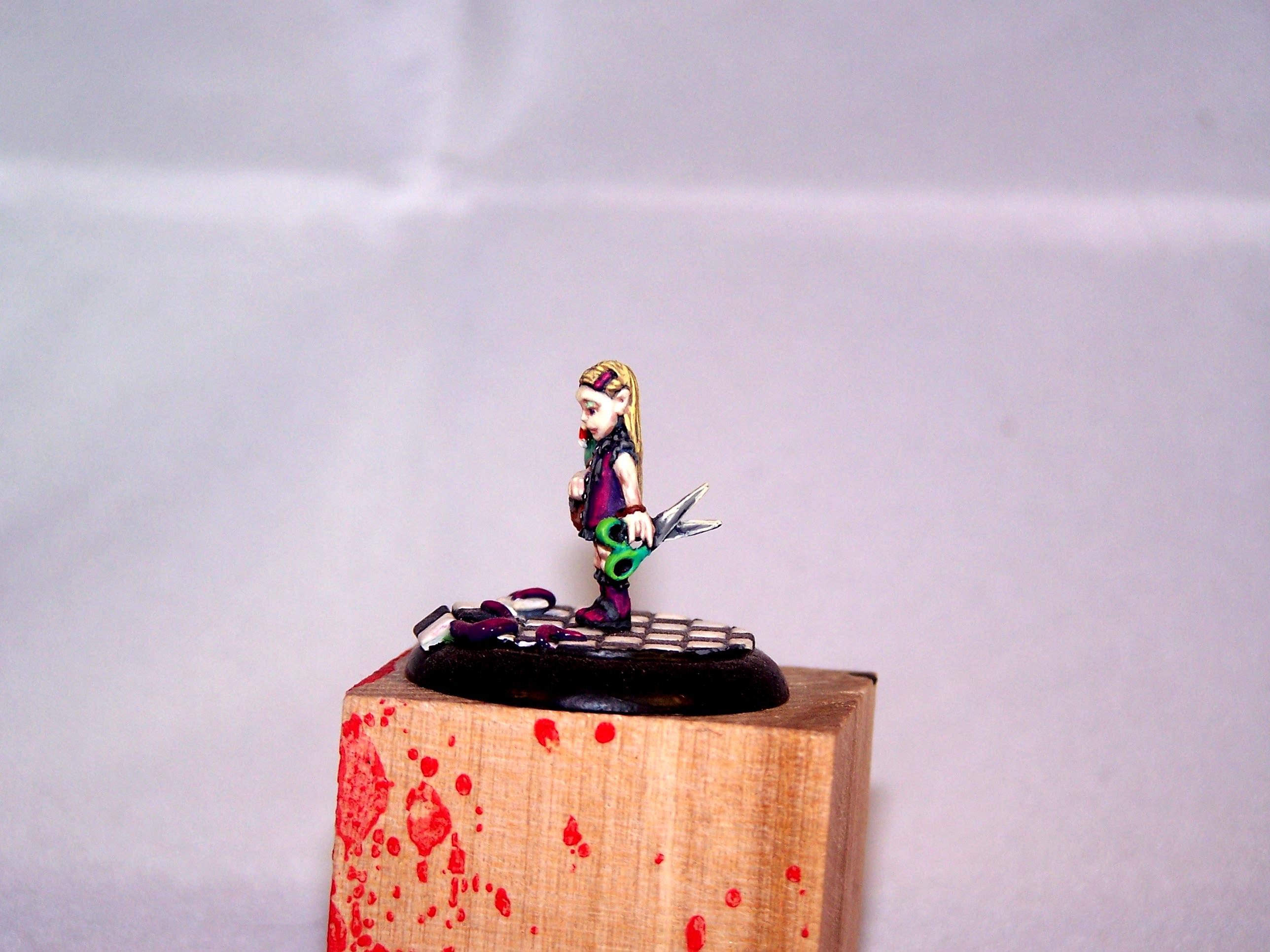 Girl, Malifaux, Sissors