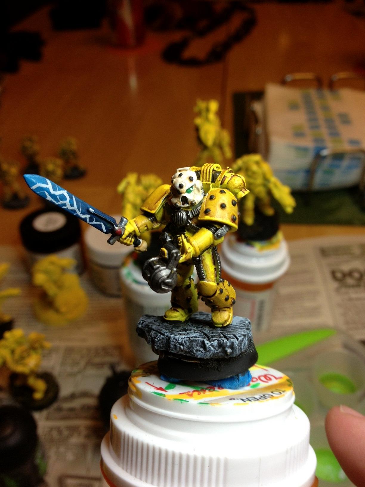 Heresy, Imperial Fists, Power Sword, Sergeant, Siege Of Terra