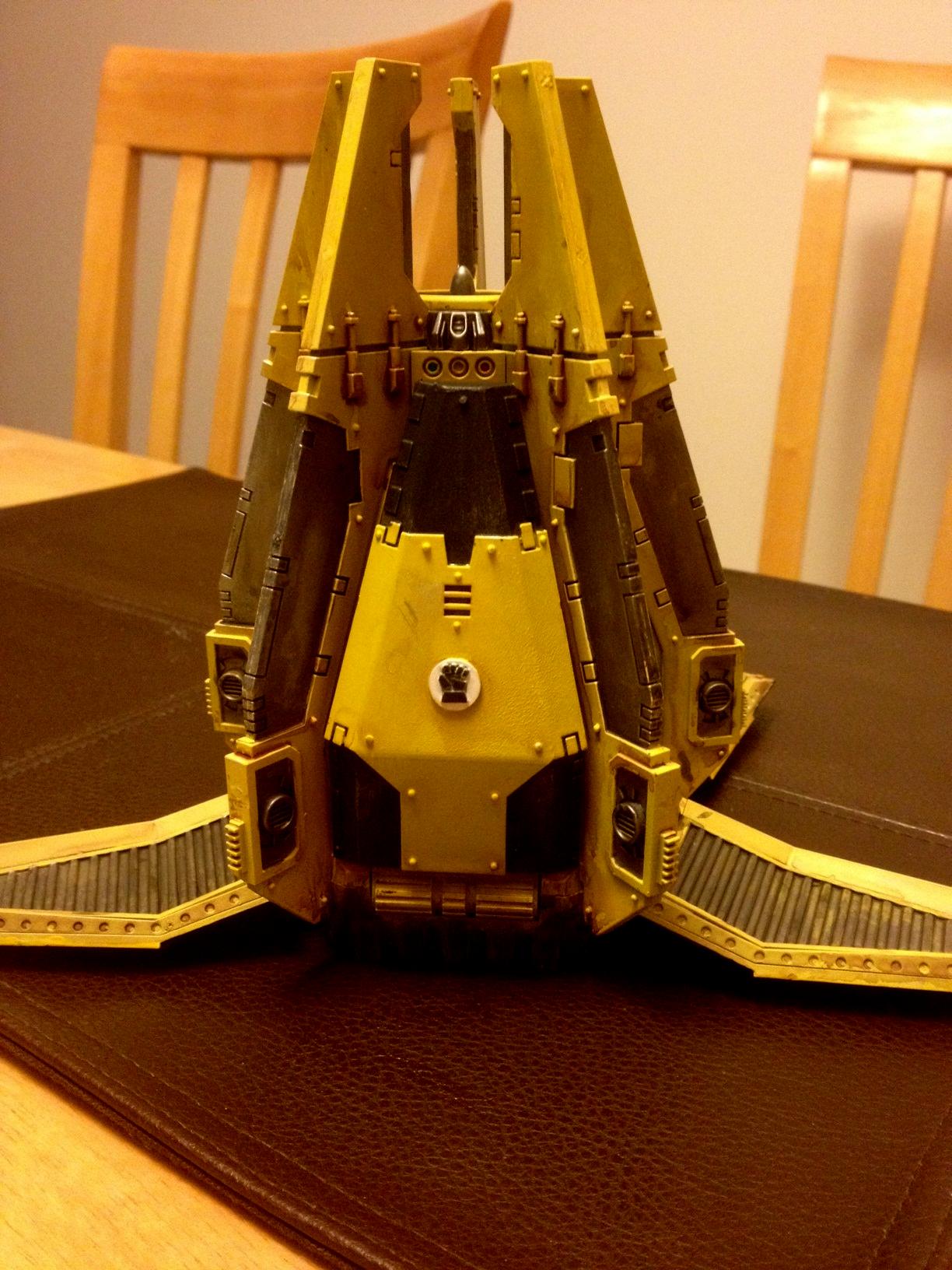 Drop Pod, Imperial Fists, Space Marines