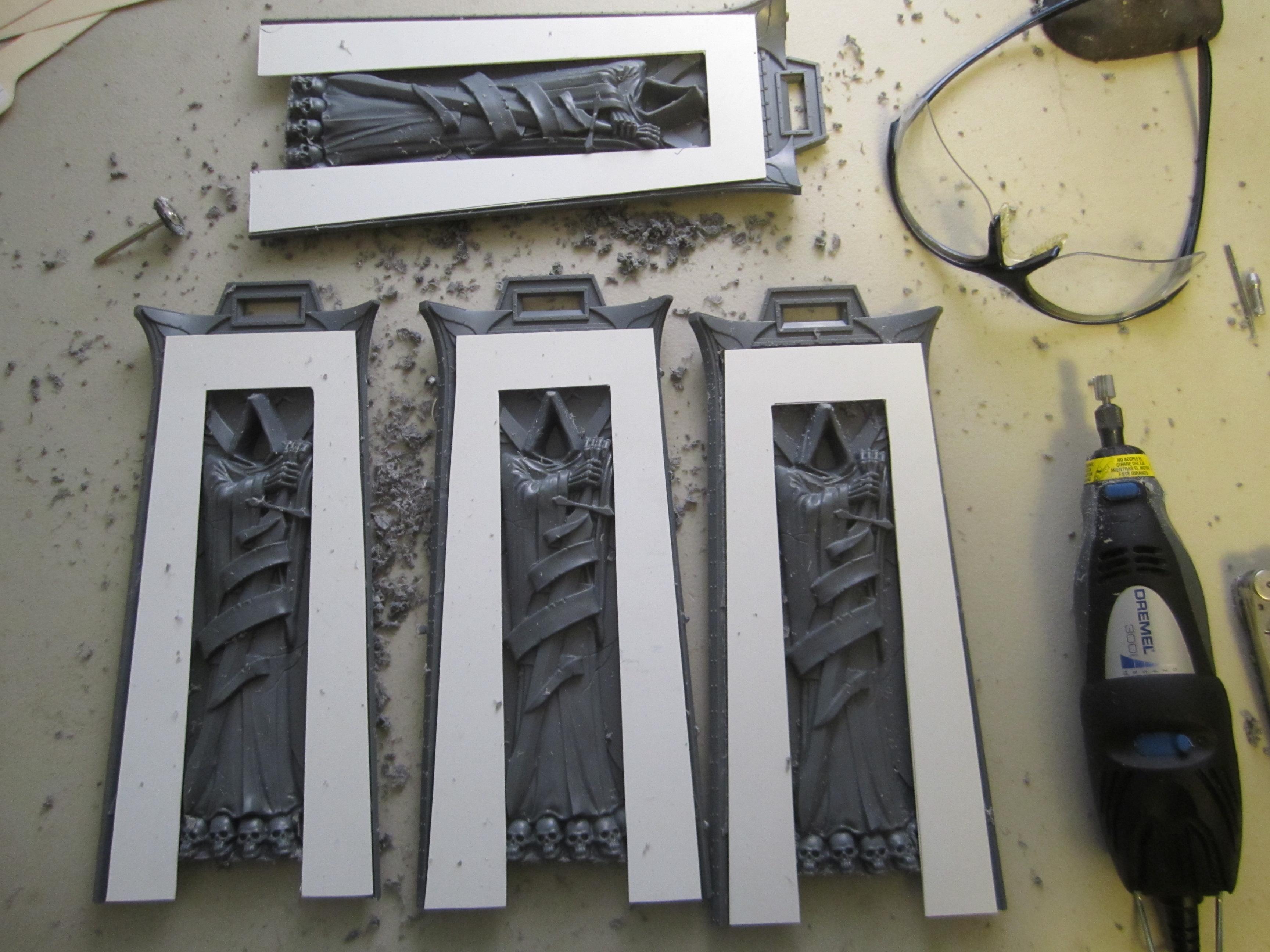 Almost ready for the plates and spikes