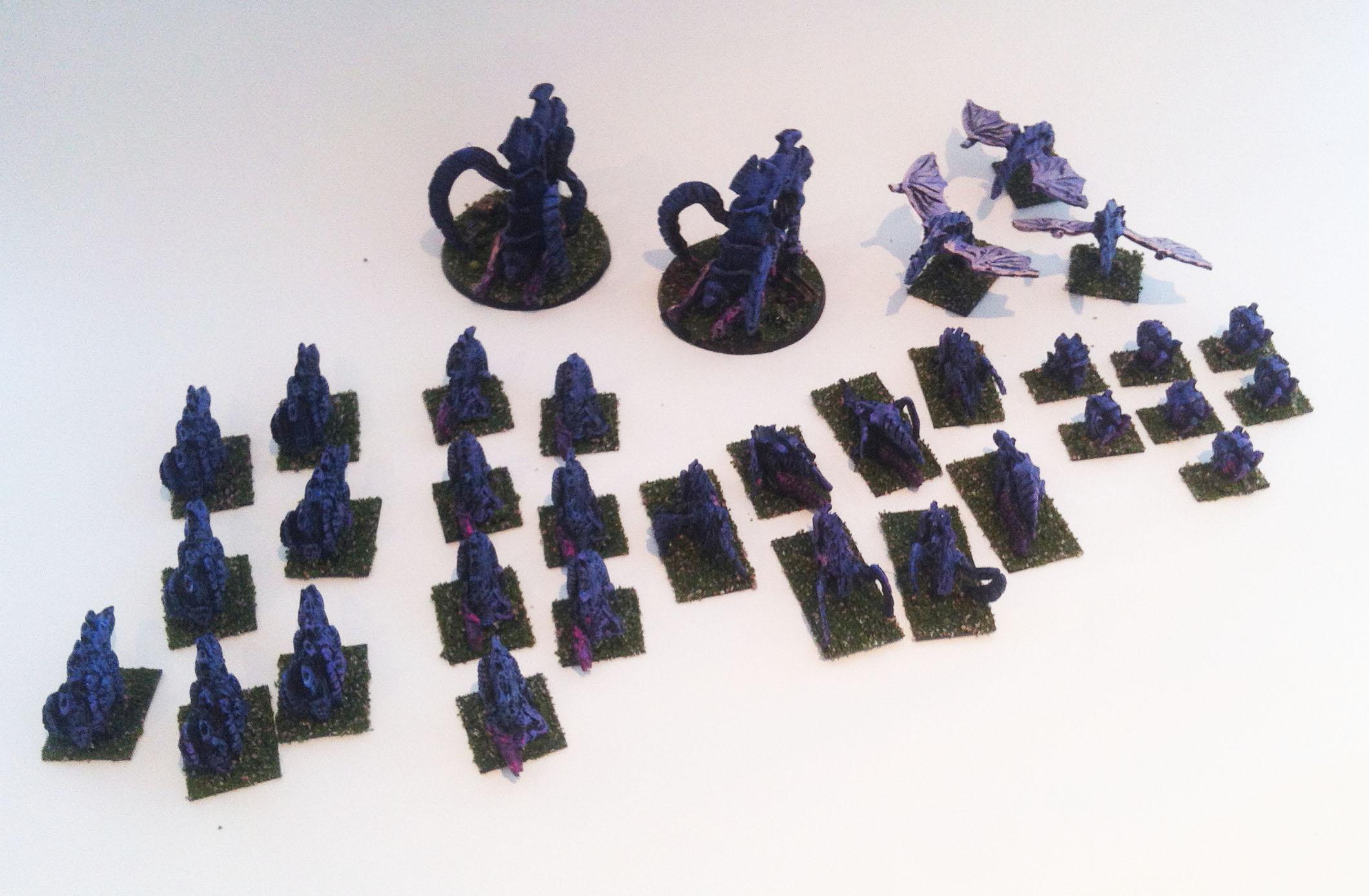 Epic, Out Of Production, Scratch Made, Tyranids, Warhammer 40,000, Warhammer Fantasy