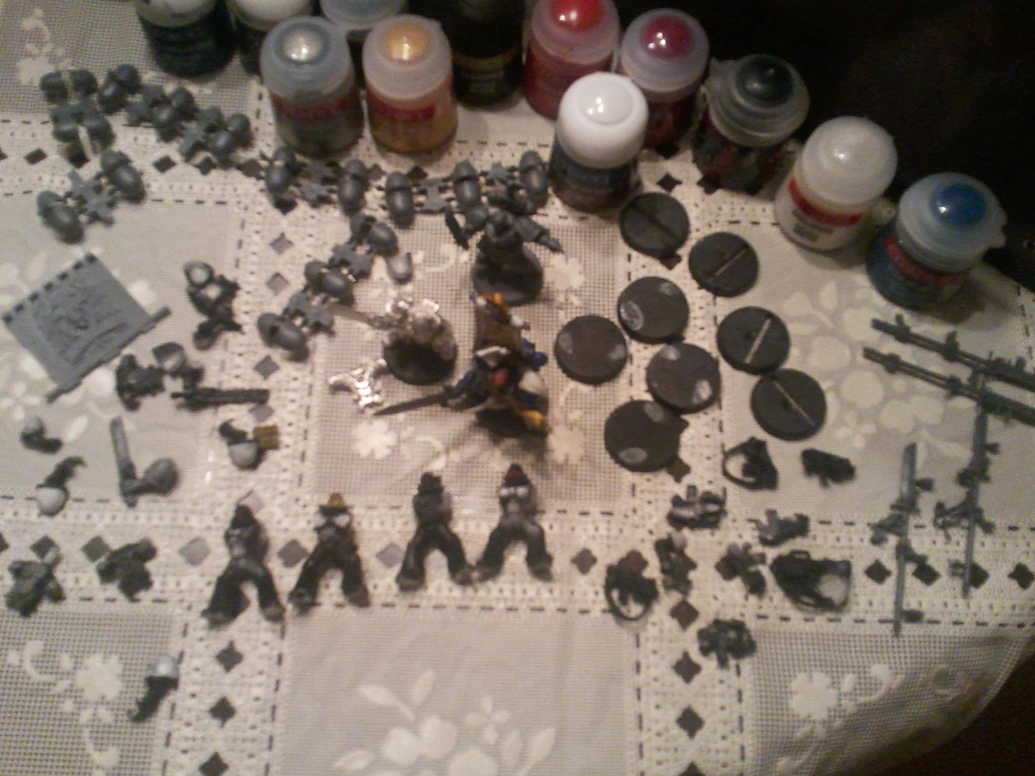 The lot of Black Templars from ebay... need work