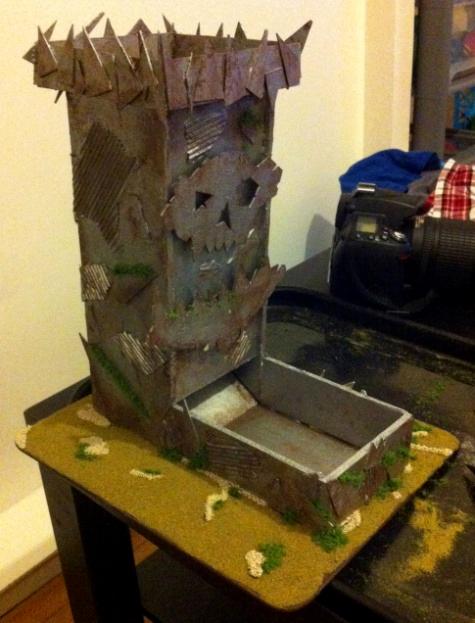 Building Terrain, Buildings, Dice, Orks, Terrain, Tower