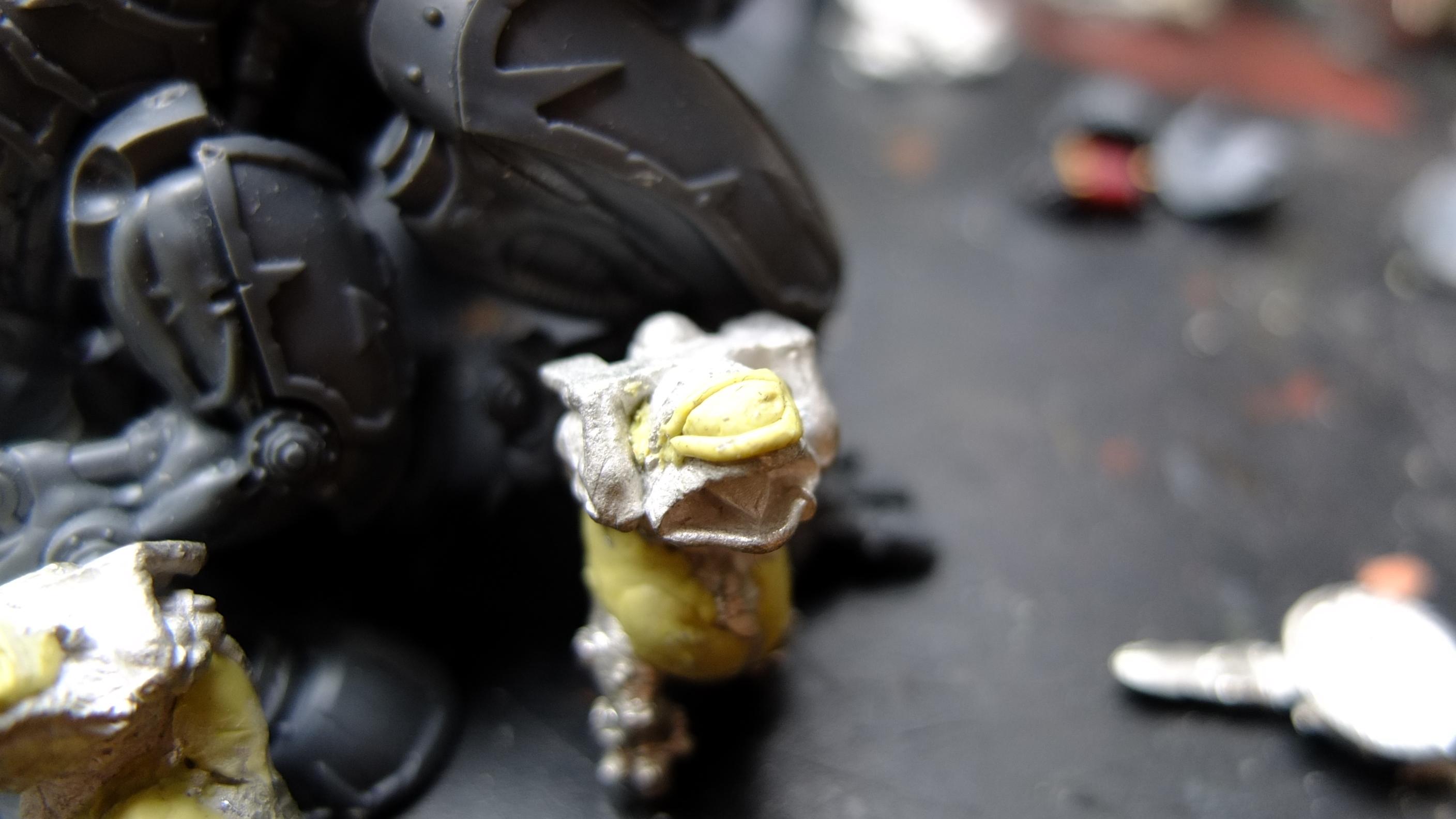 Chaos, Nurgle, w.i.p. Chaos Lord on Palanquin