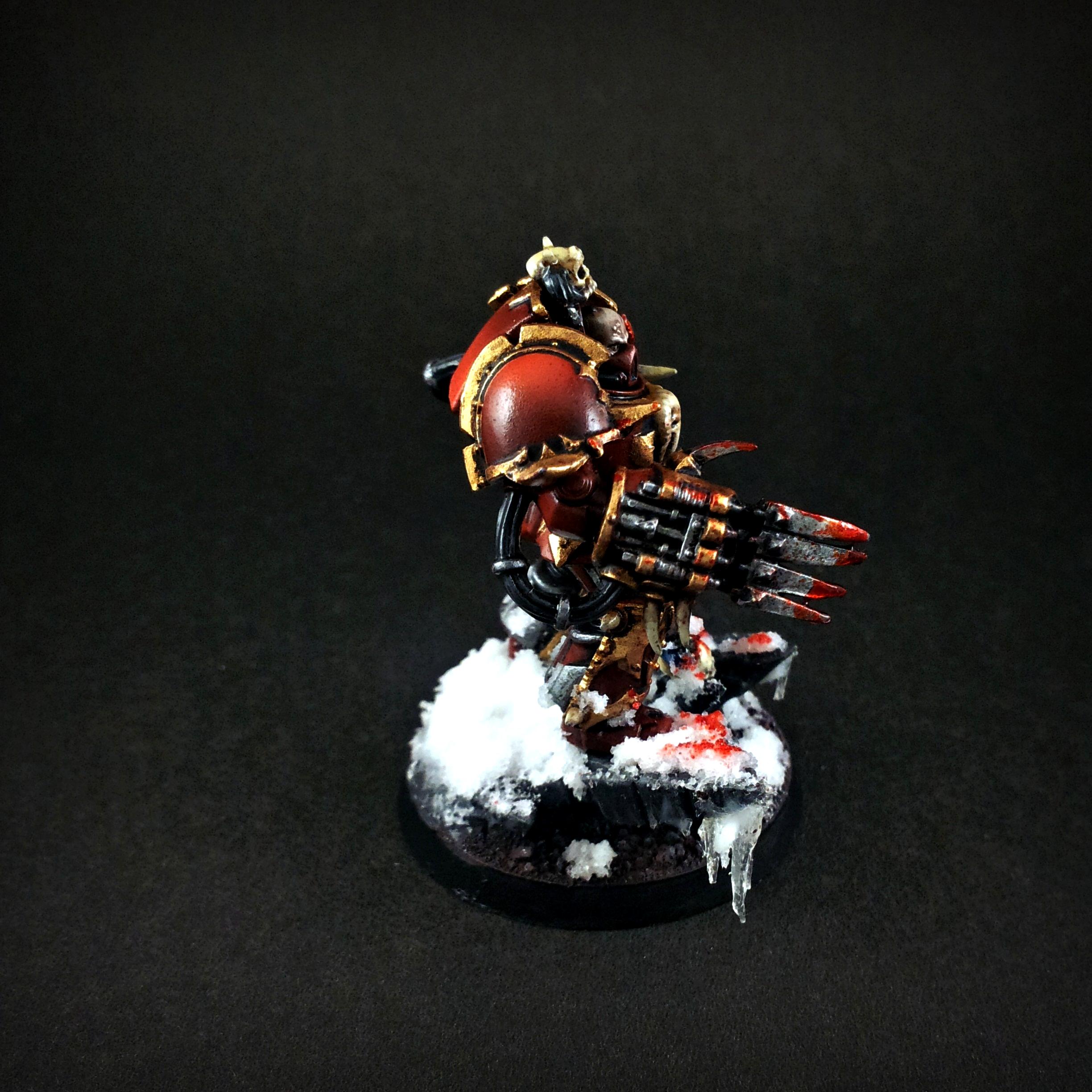 Airbrush, Blood, Chaos, Icicle, Khorne, Lord, Snow, Terminator Armor