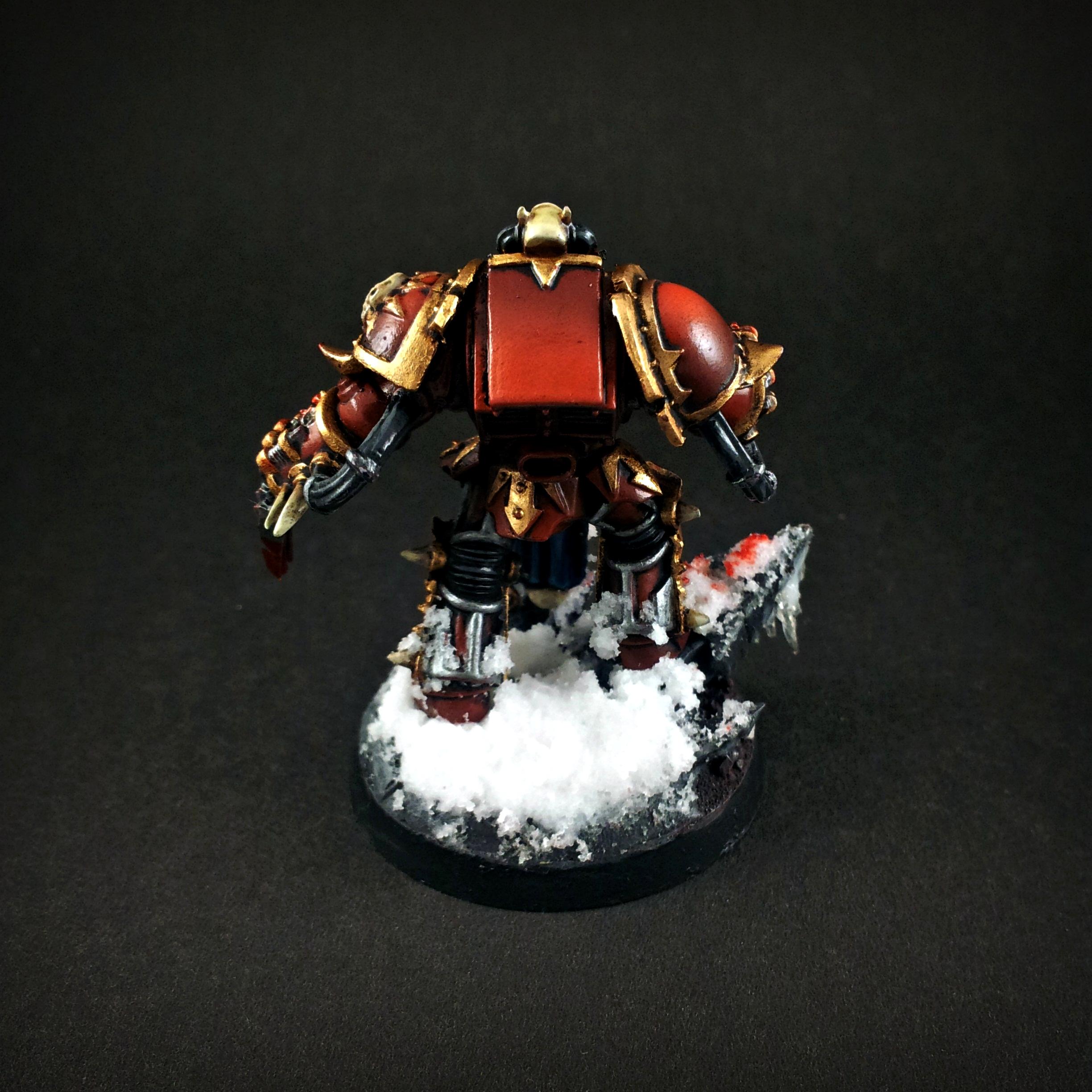 Airbrush, Blood, Chaos, Icicle, Khorne, Lord, Snow, Terminator Armor