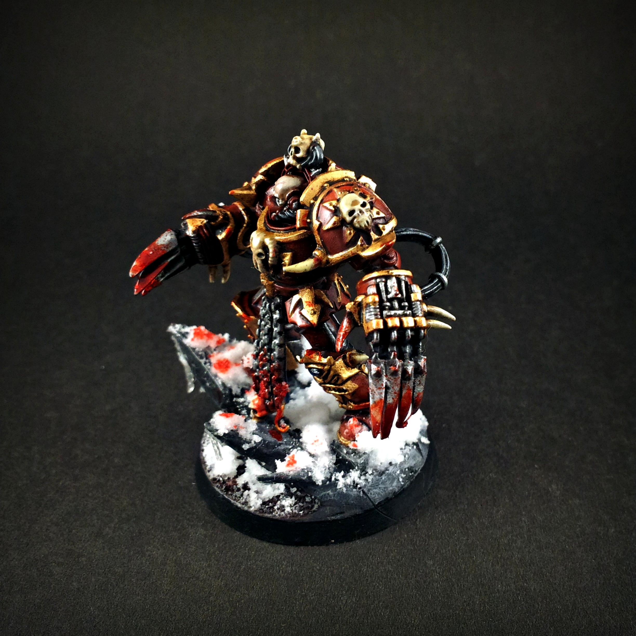 Airbrush, Blood, Chaos, Icicle, Khorne, Lord, Snow, Terminator Armor