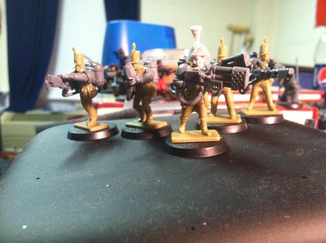 Lord Kilgore and his command squad