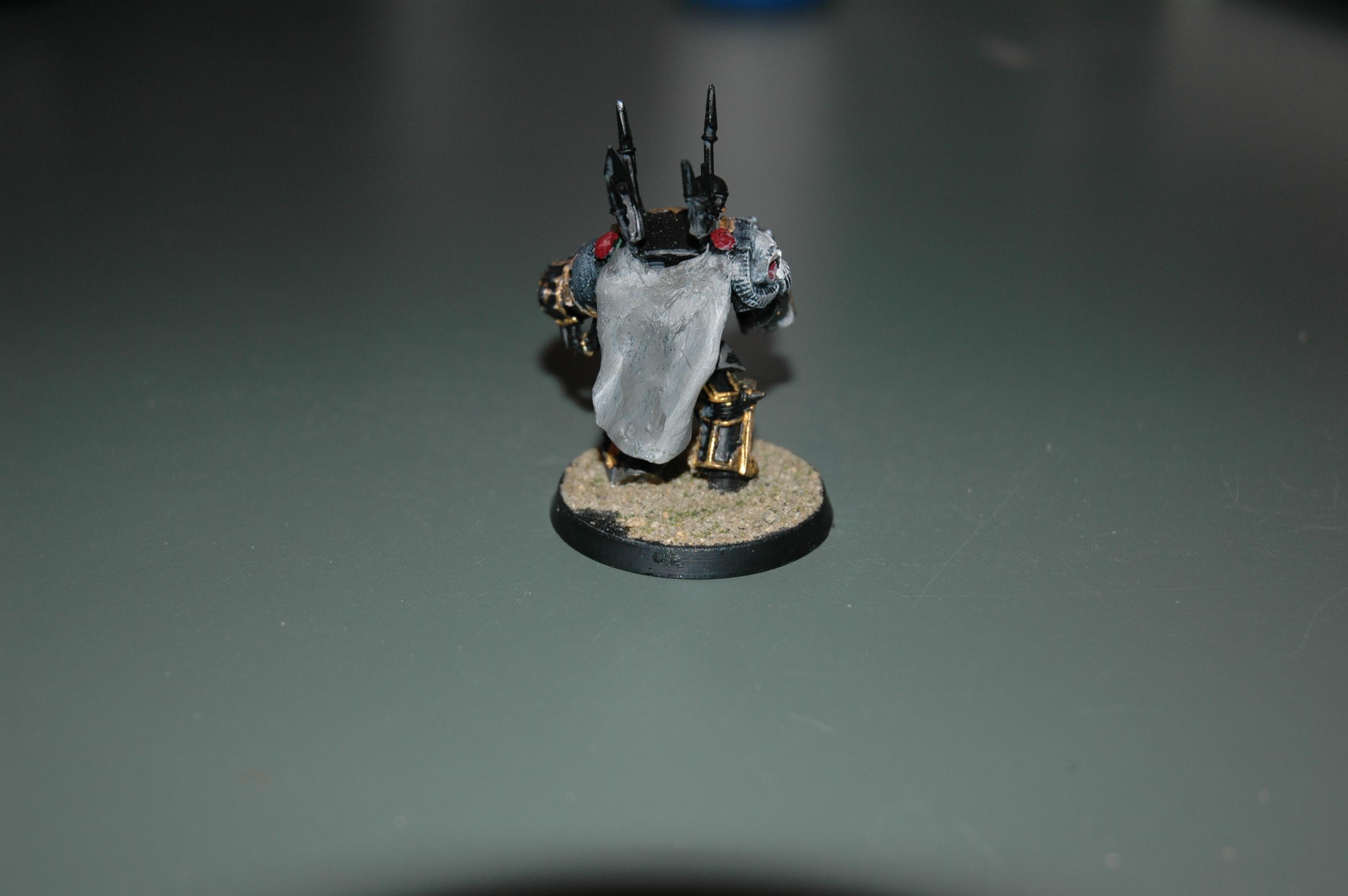 Back View, Black, Black Legion, Green, Greenstuff, Legion, Power Claw, Stuff, Terminator Armor