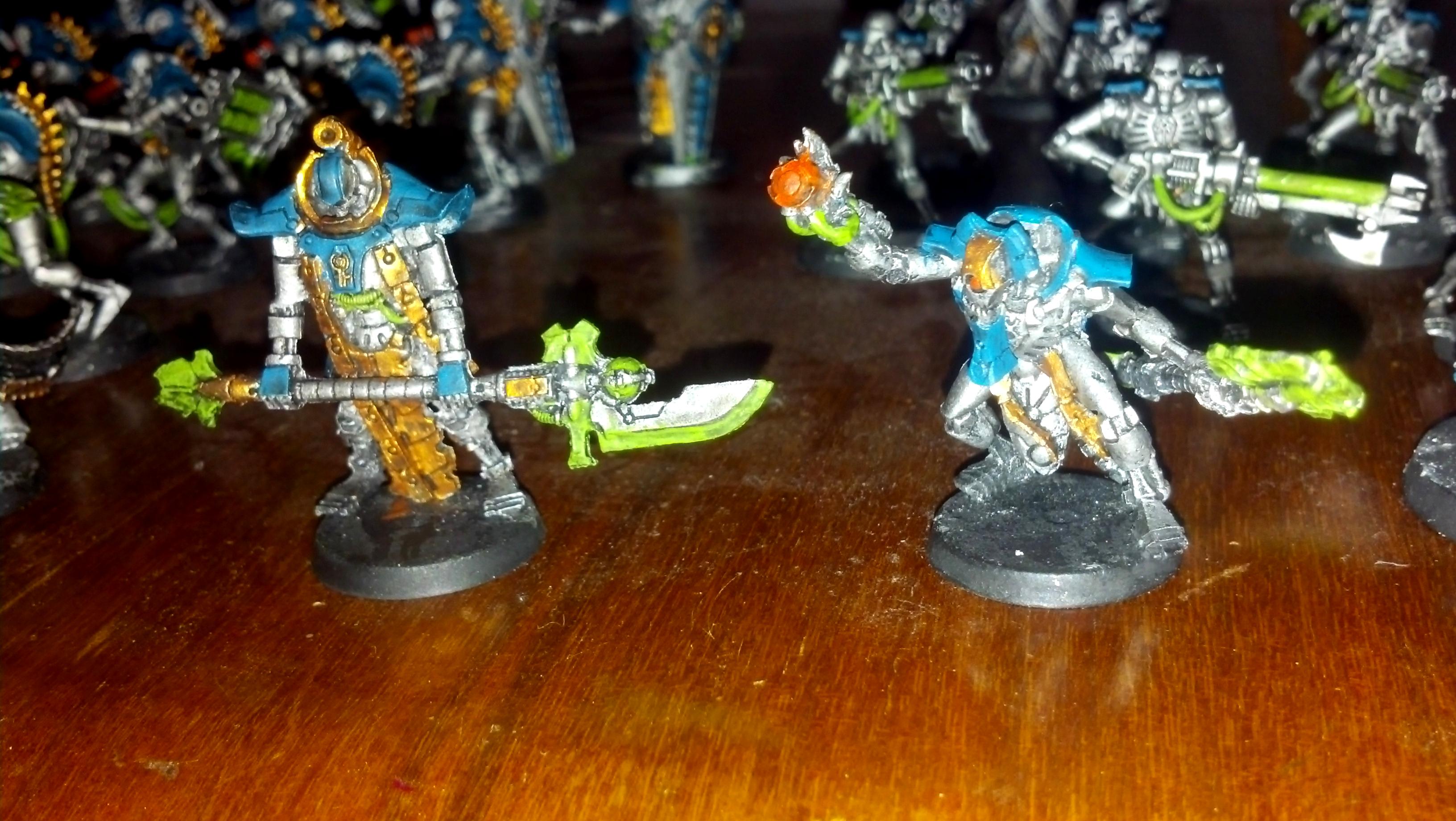 Necrons, Vargard and a Cryptek