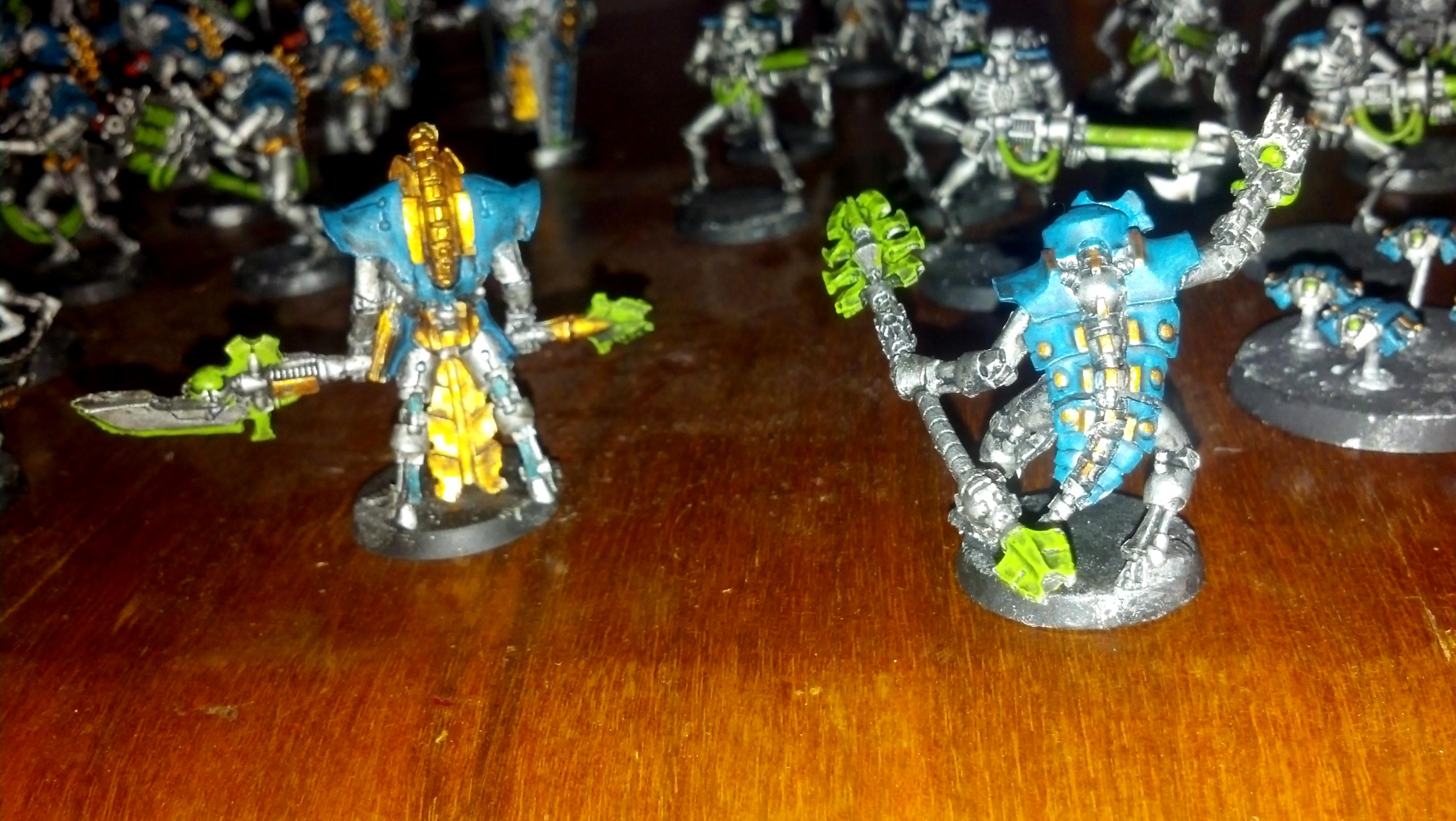 Necrons, Vargard and Cryptek