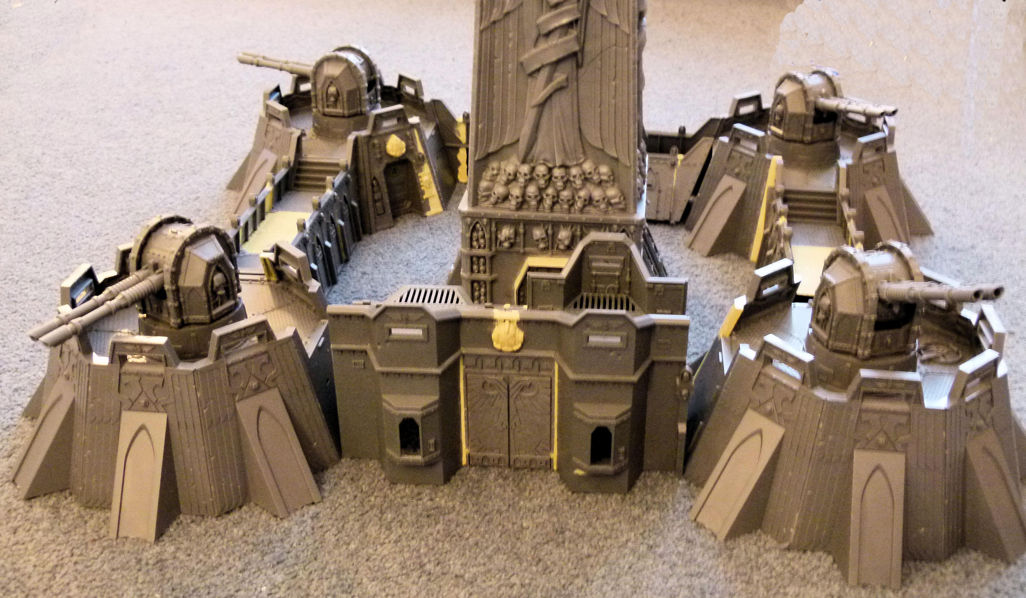 Fortress of the Damned WIP Front View