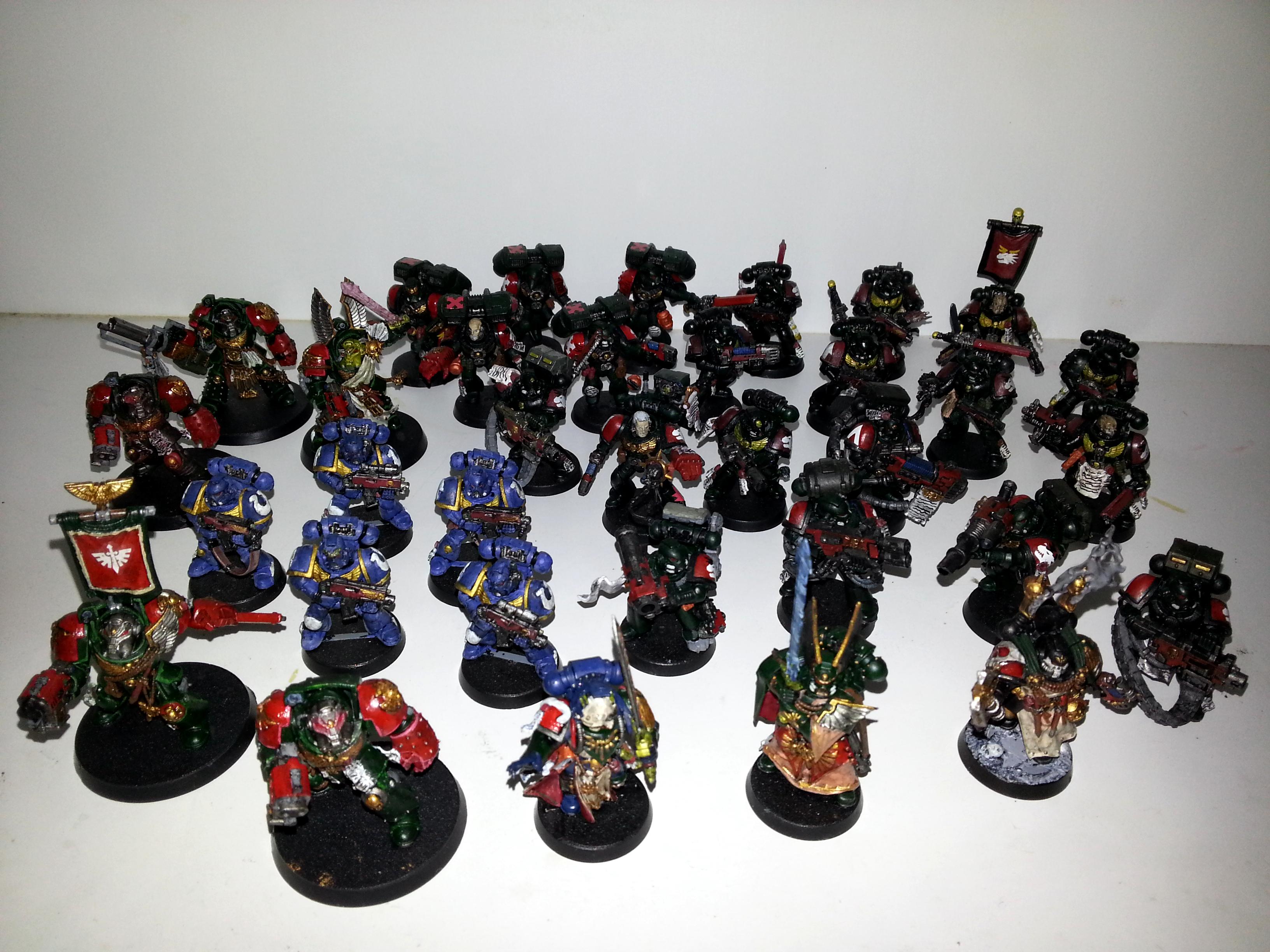 Blood Dragon, Chaplain, Company Master, Dark Vengeance, Force Commander, Librarian, Space Marines, Spacemarine, Terminator Armor, Warhammer 40,000