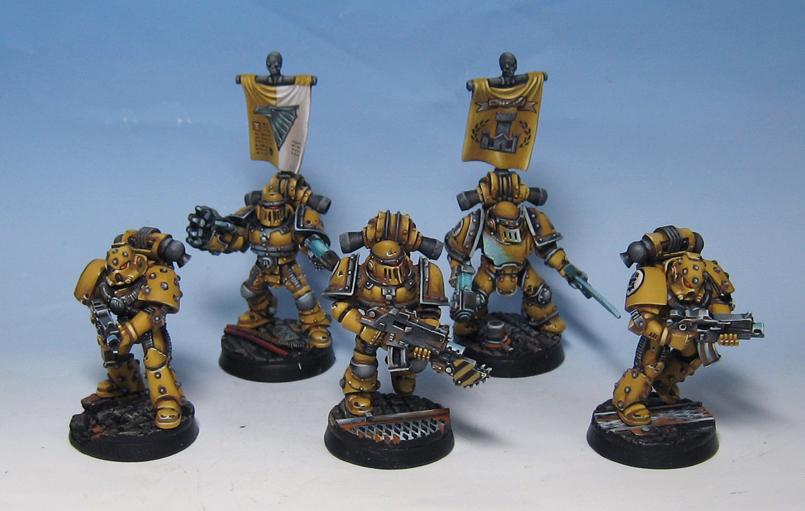 Pre Heresy Imperial Fists, Space Marines