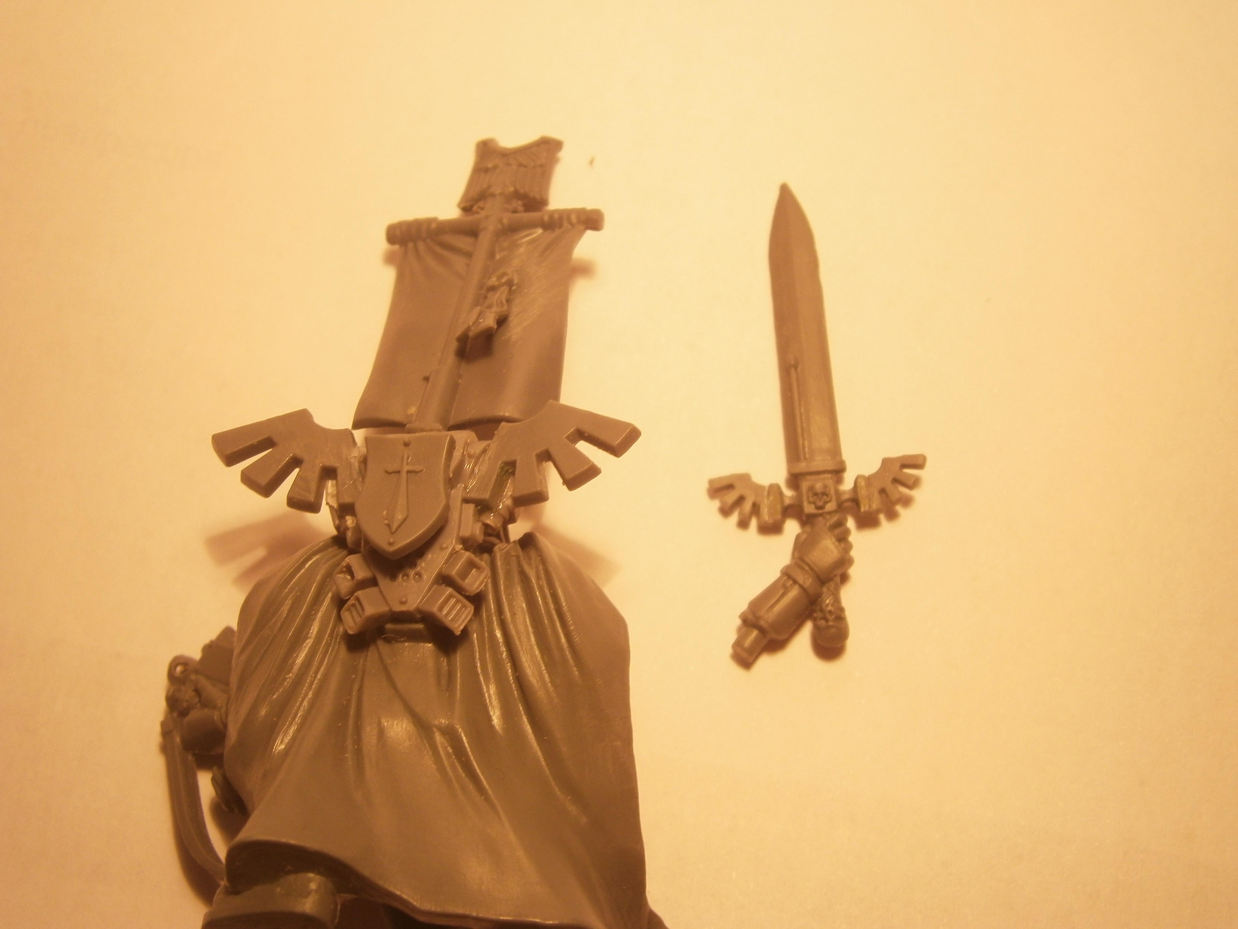 Captain, Dark Angels, Space Marines, Warhammer 40,000, Work In Progress