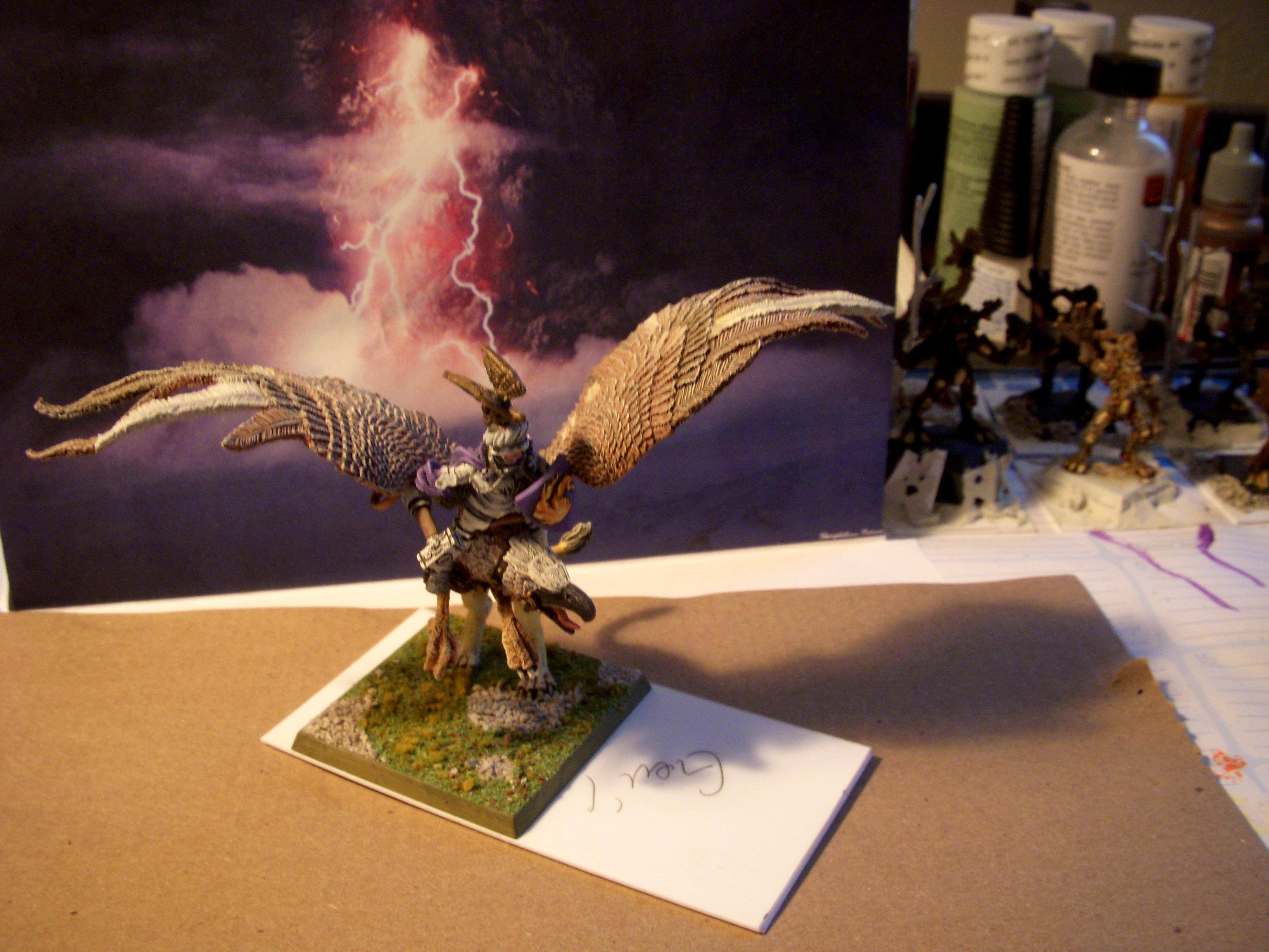 #genstudy, Empire, Griffin, Mounted Warrior, Warhammer Fantasy, Wfb