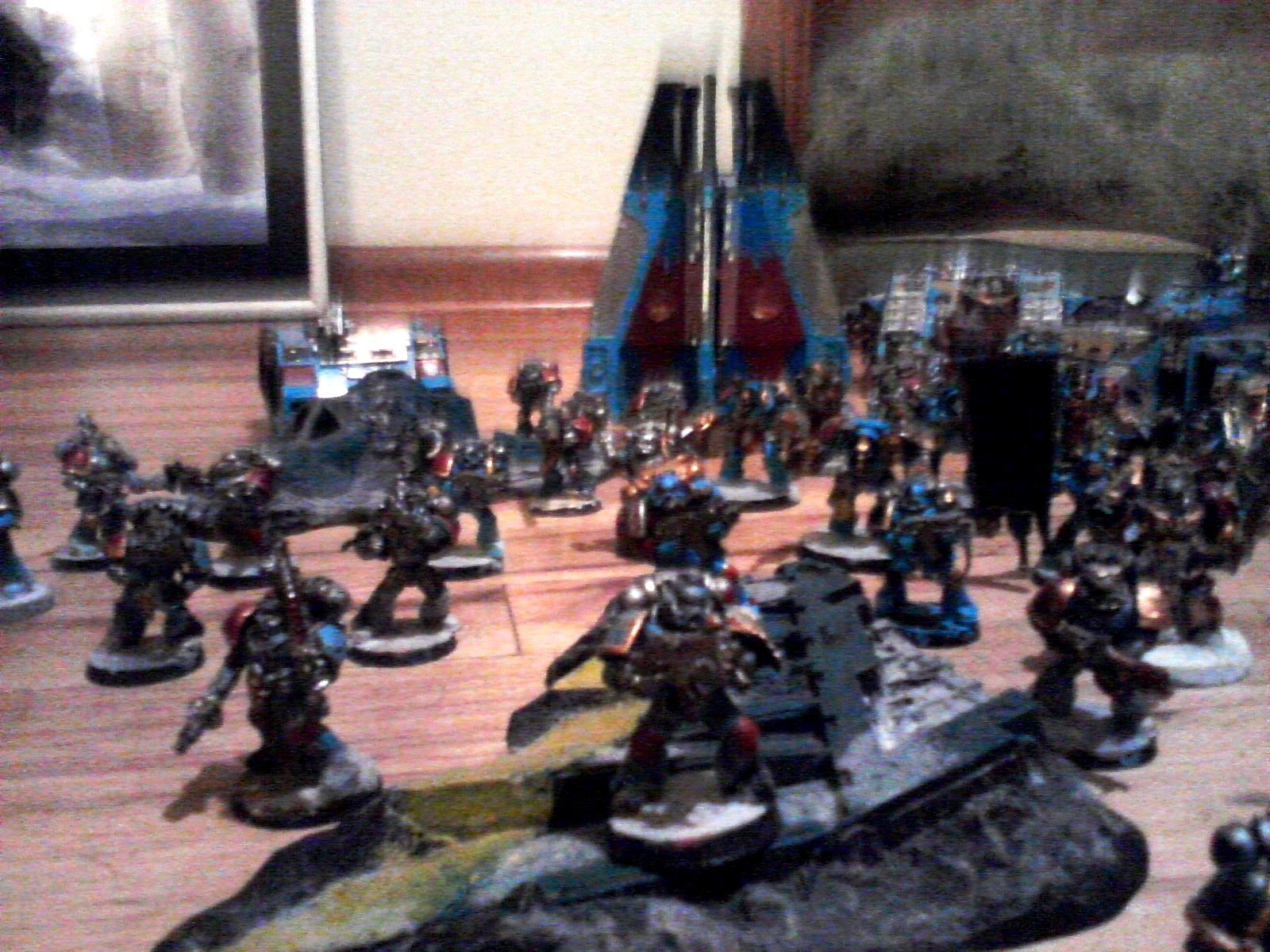 Company, Drop Pods, Land Raider, Space Marines, Space Wolfs