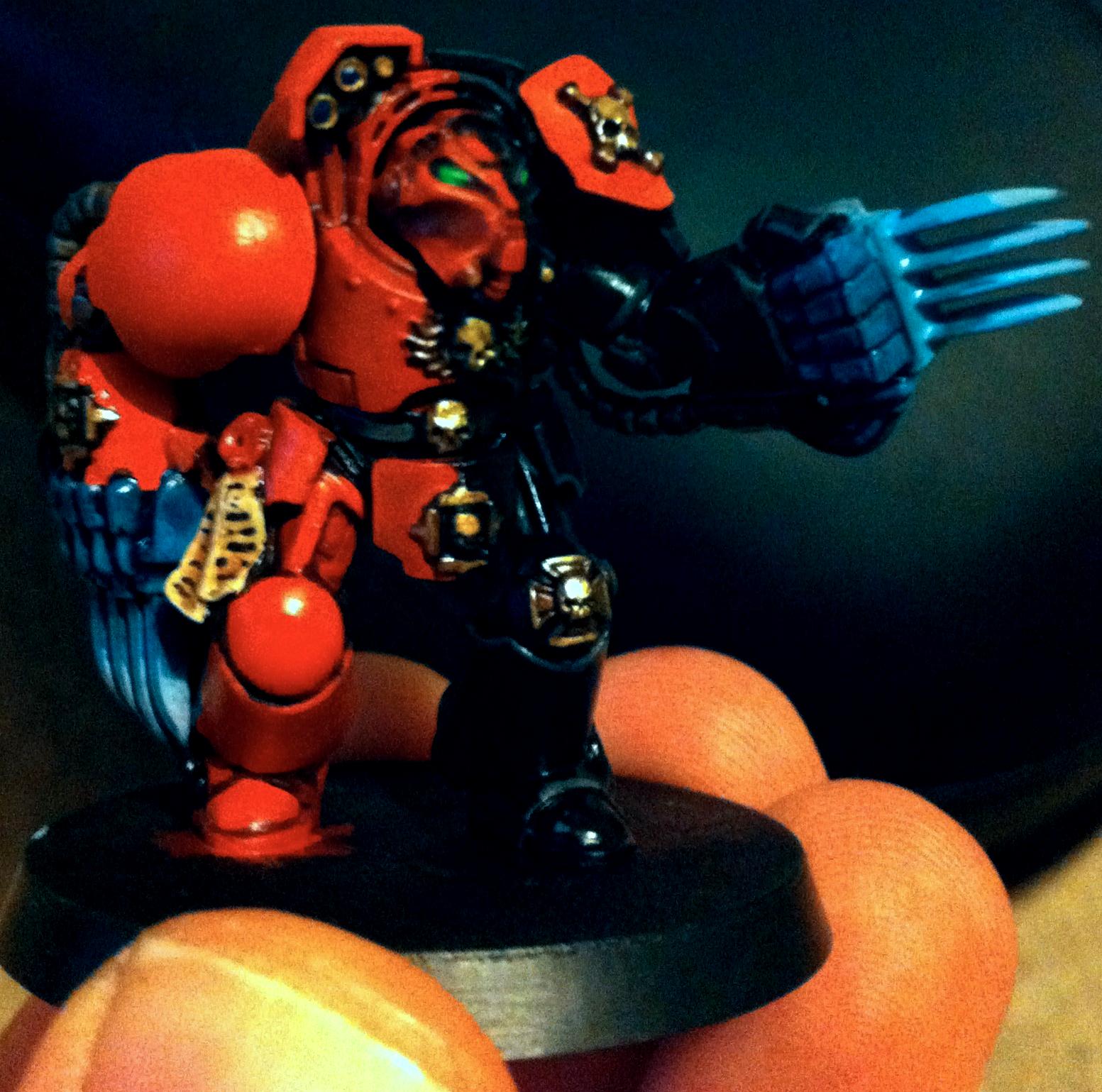 Blood Angels, Sanguine, Space Marines, Terminator Armor, Warhammer 40,000