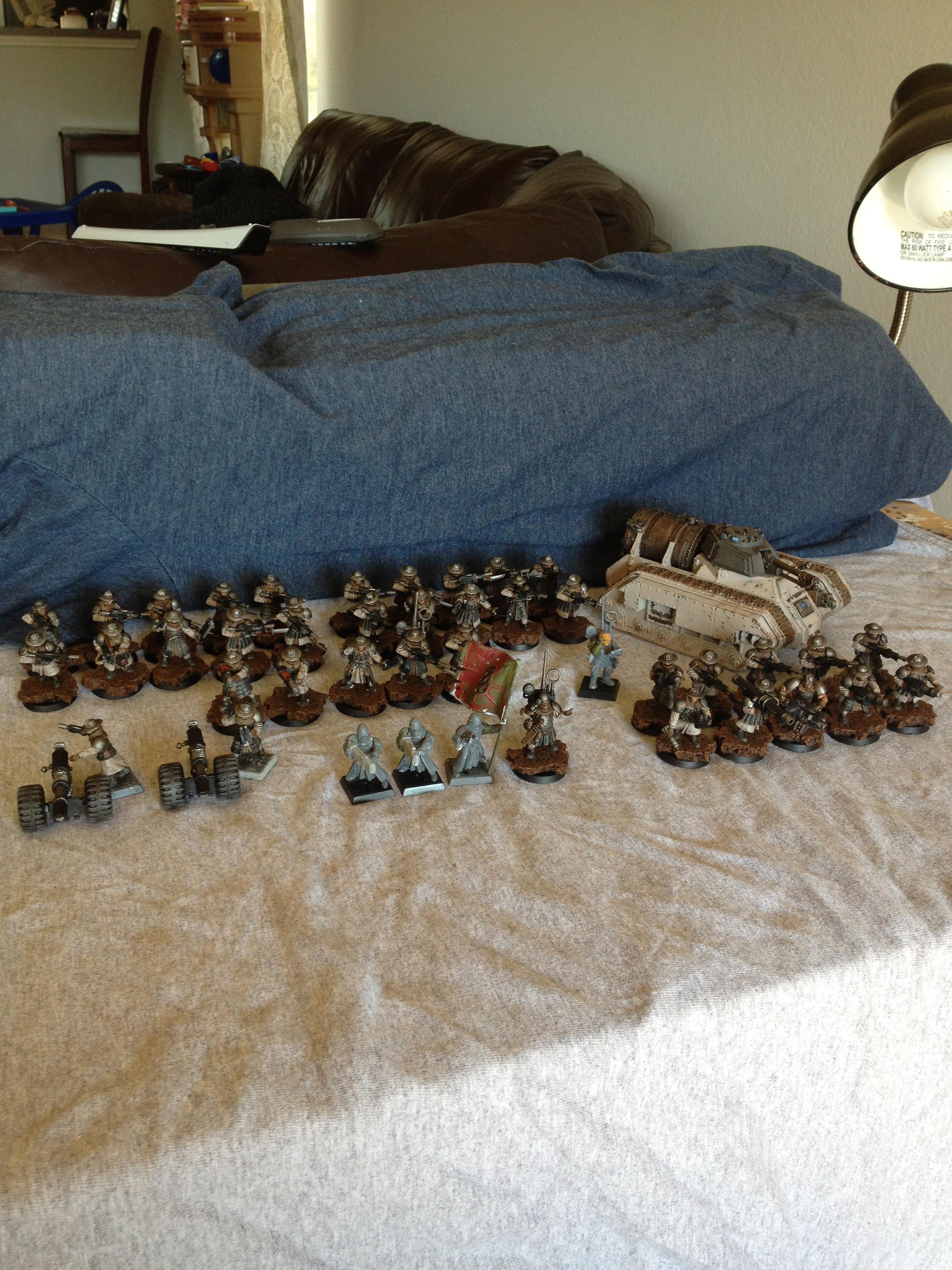 Conversion, Genswick Rifles, Imperial Guard, Imperial Guard Conversion Genswick Rifles, Kit Bash