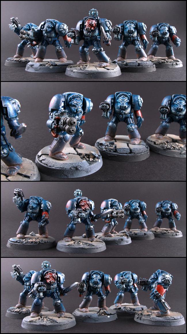 Crimson Fist, Space Marines, Terminator Armor