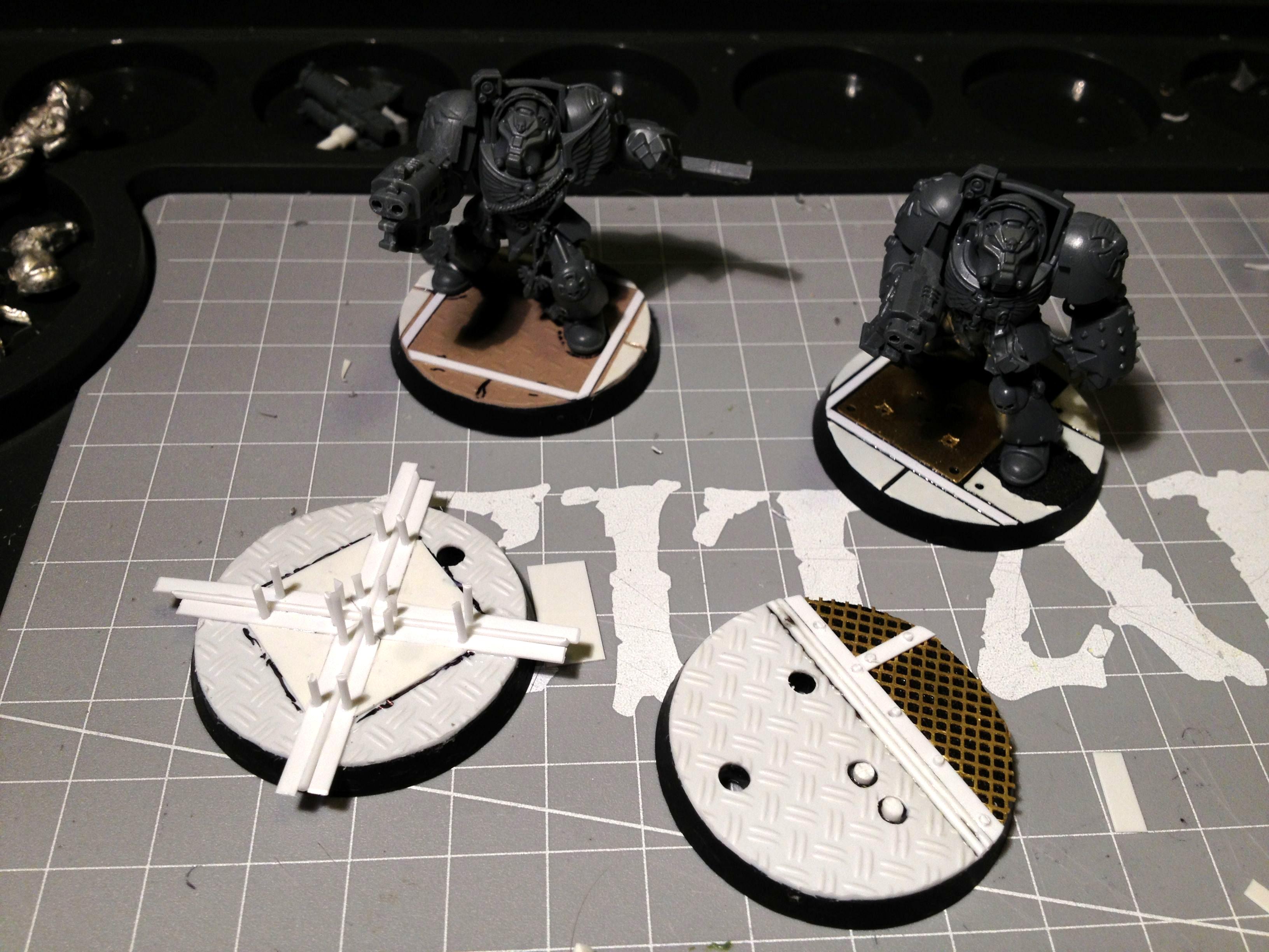 Dark Angels, Deathwing, Space Marines, Terminator Armor, Work In Progress