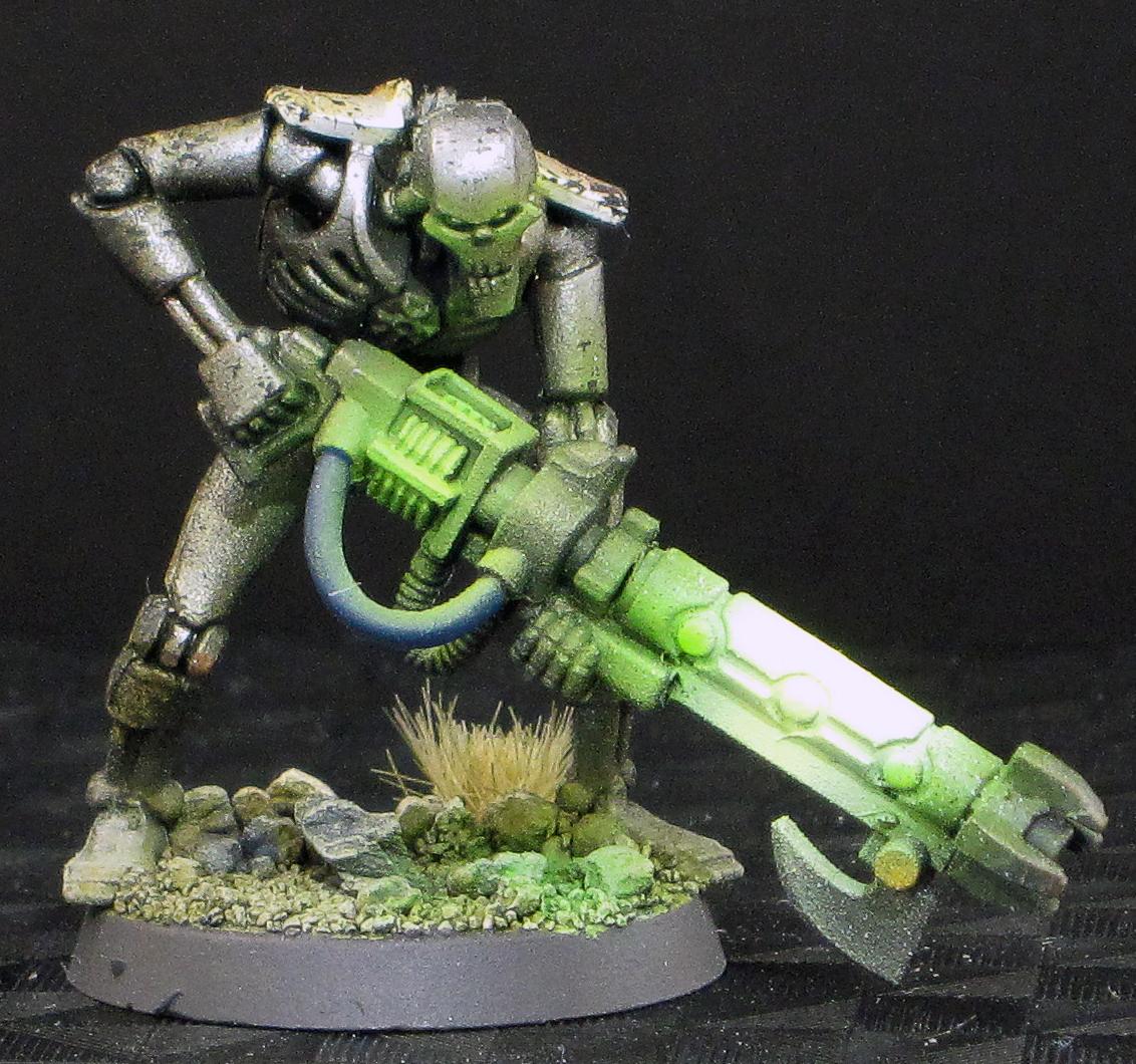 Necron Warrior, Necrons, Object Source Lighting, Warhammer 40,000
