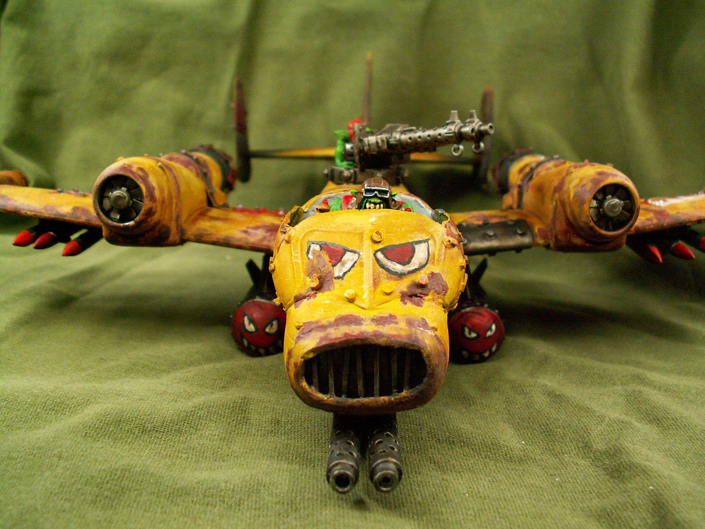 Burna Bomber, Conversion, Kitbash, Orks
