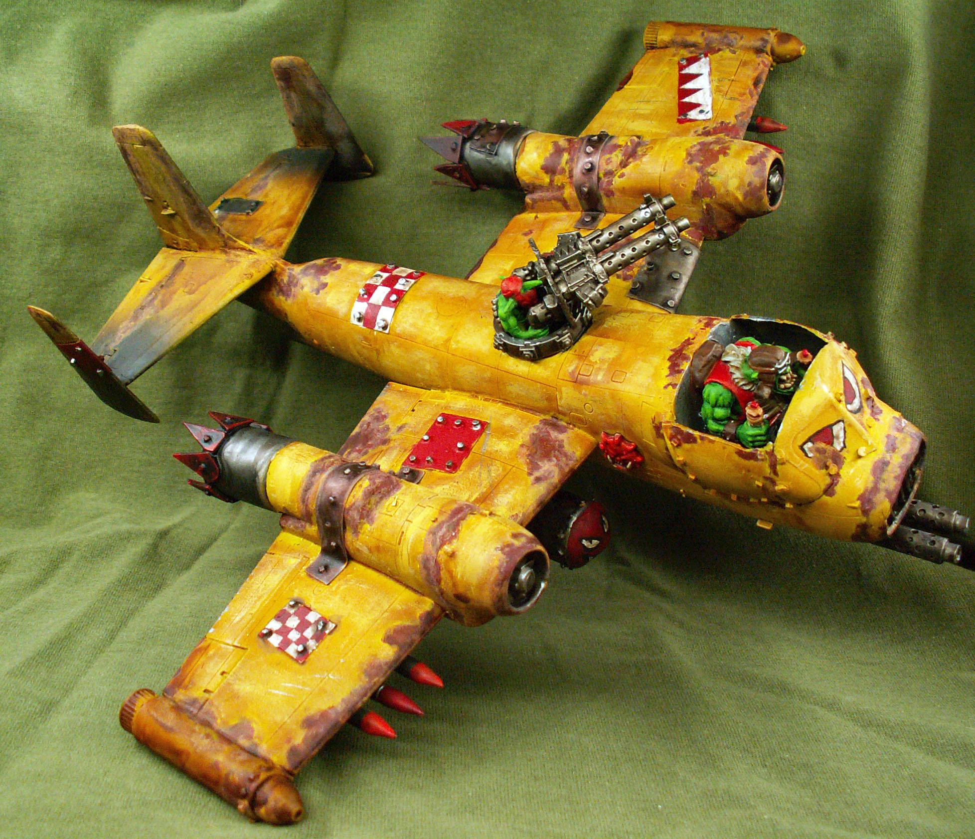 Burna Bomber, Conversion, Kitbash, Orks