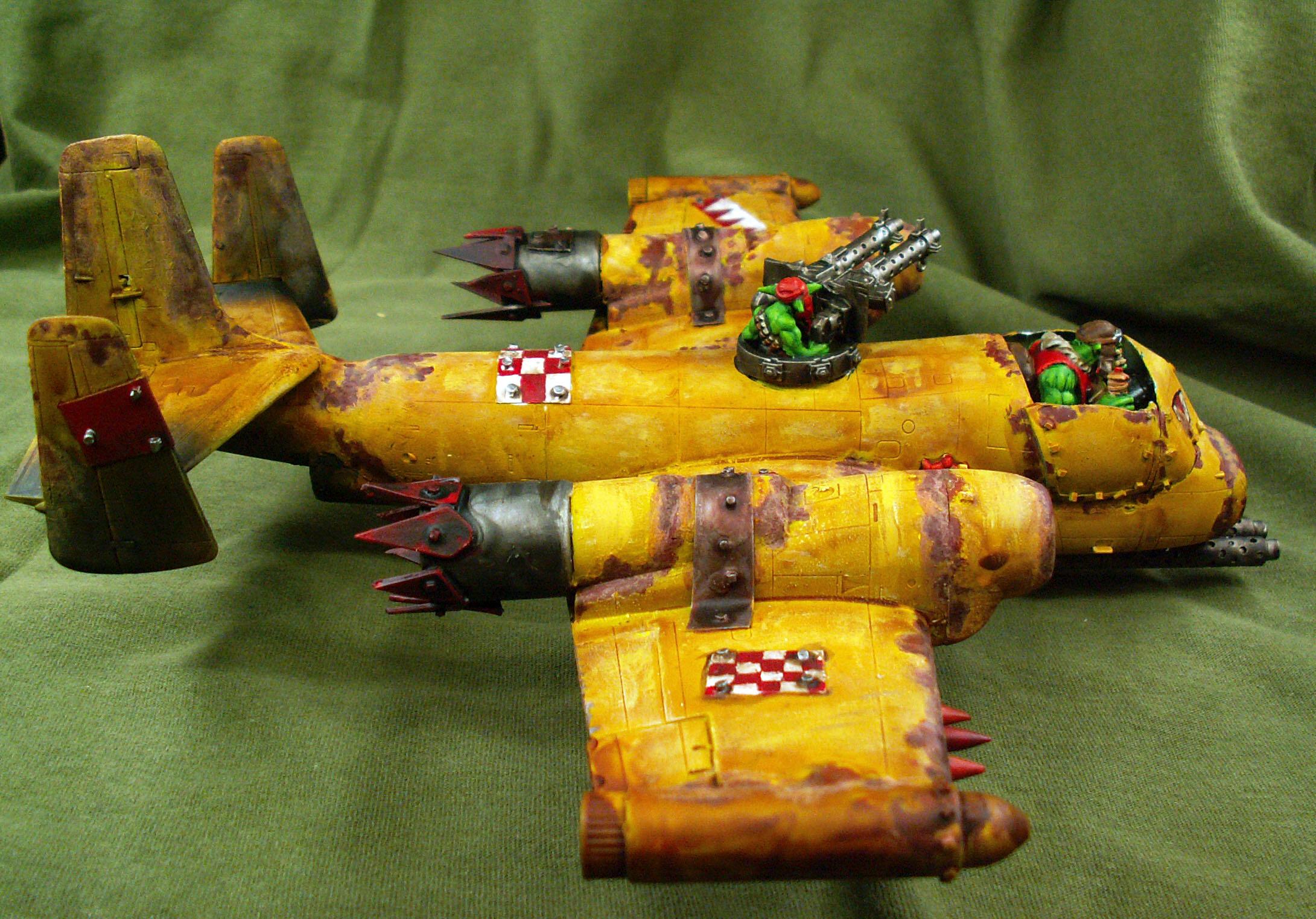 Burna Bomber, Conversion, Kitbash, Orks