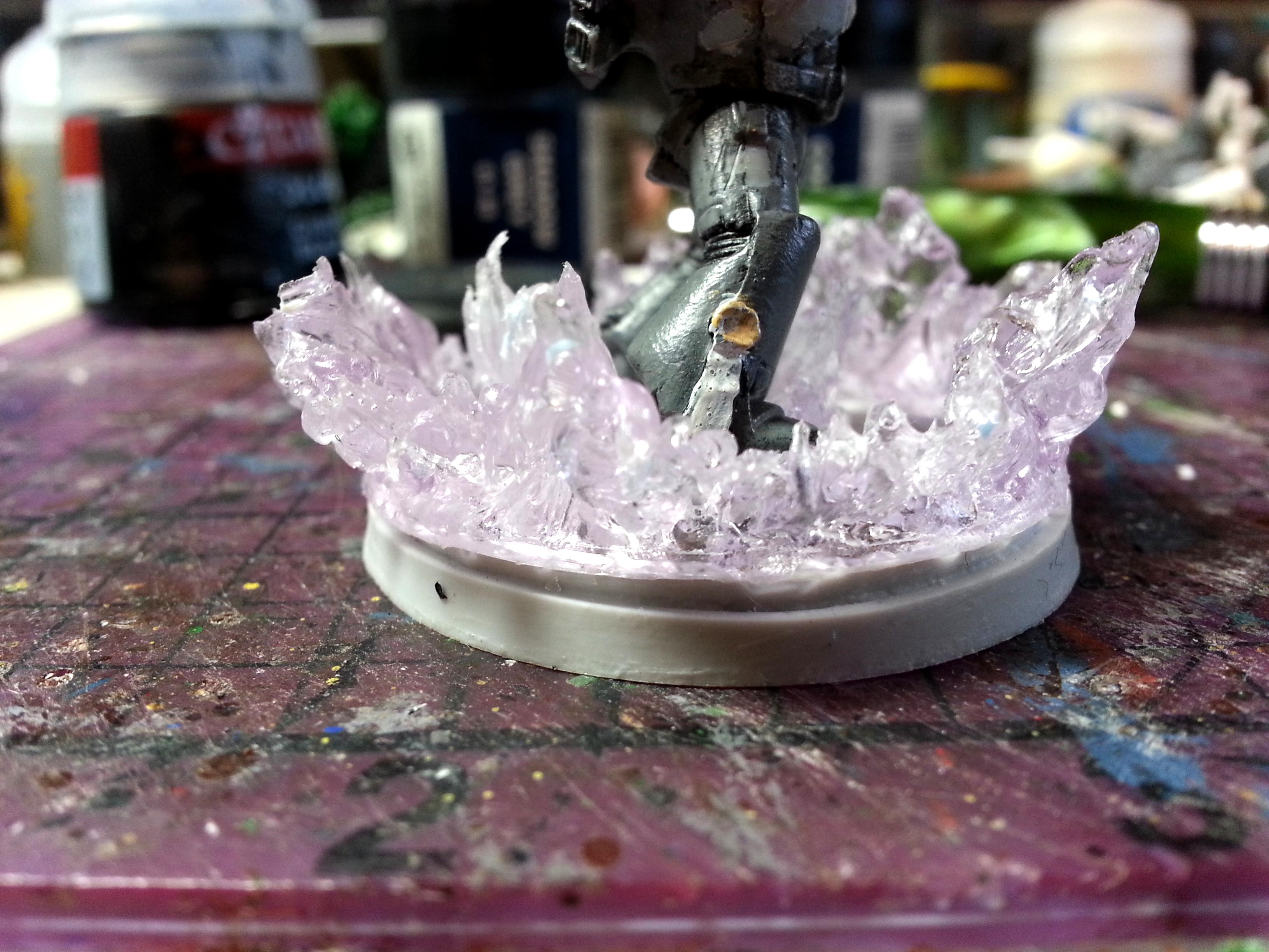 close up light purp